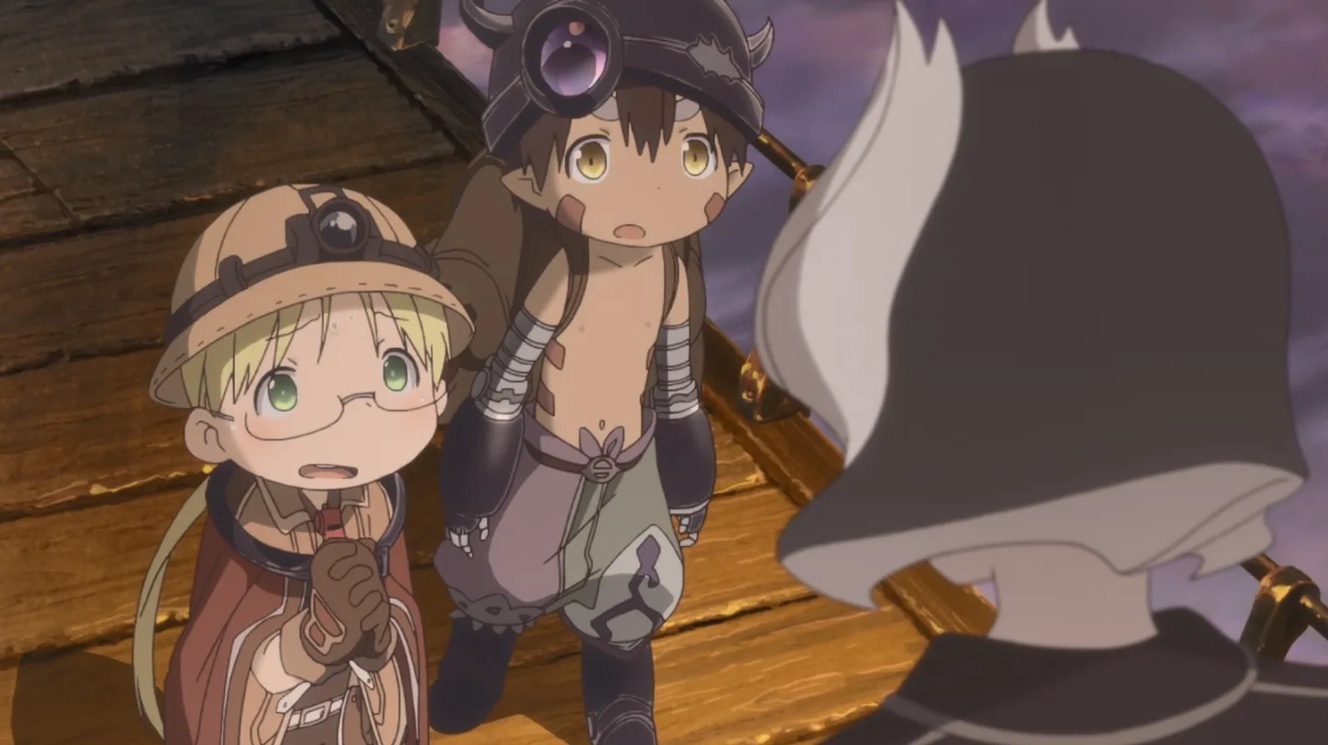 Sayaka Ôhara, Mariya Ise, and Miyu Tomita in Made in Abyss (2017)