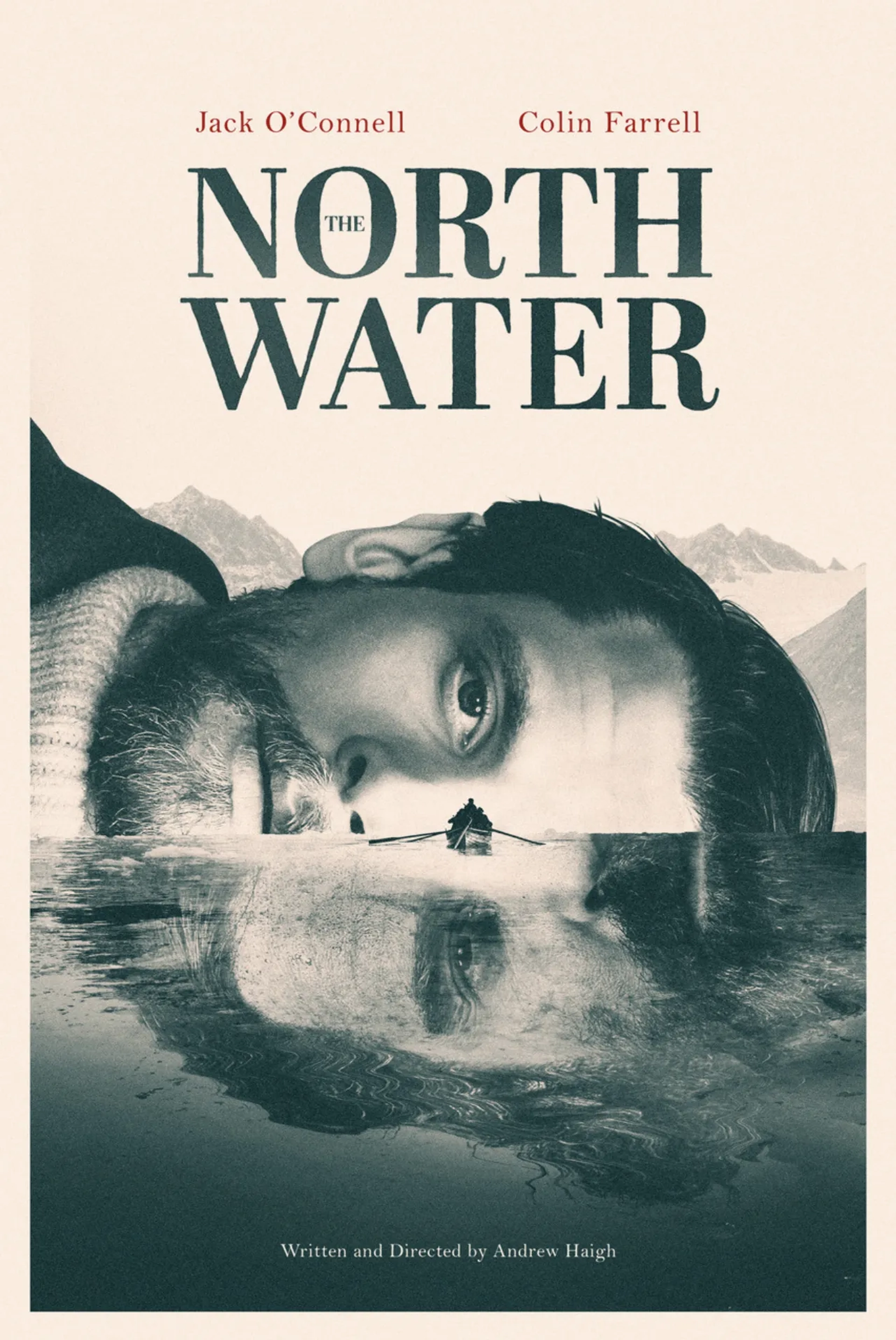 Colin Farrell, Andrew Haigh, Jamie Laurenson, Jack O'Connell, and Hakan Kousetta in The North Water (2021)