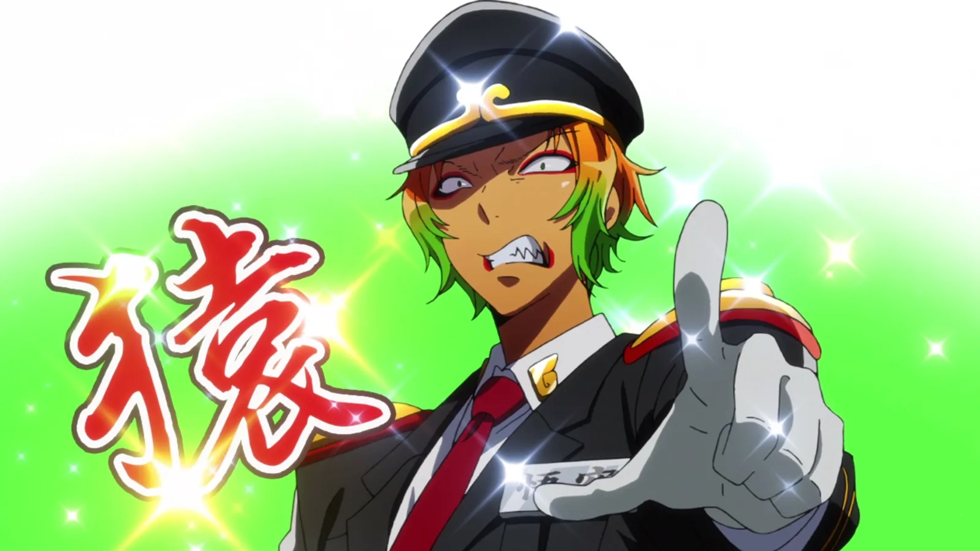 Sôichirô Hoshi and Brandon McInnis in Nanbaka (2016)