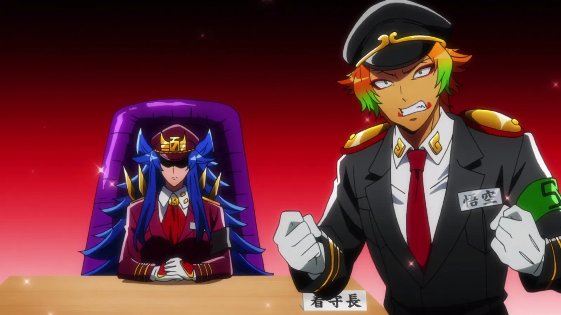 Sôichirô Hoshi, Satomi Akesaka, Marissa Lenti, and Brandon McInnis in Nanbaka (2016)