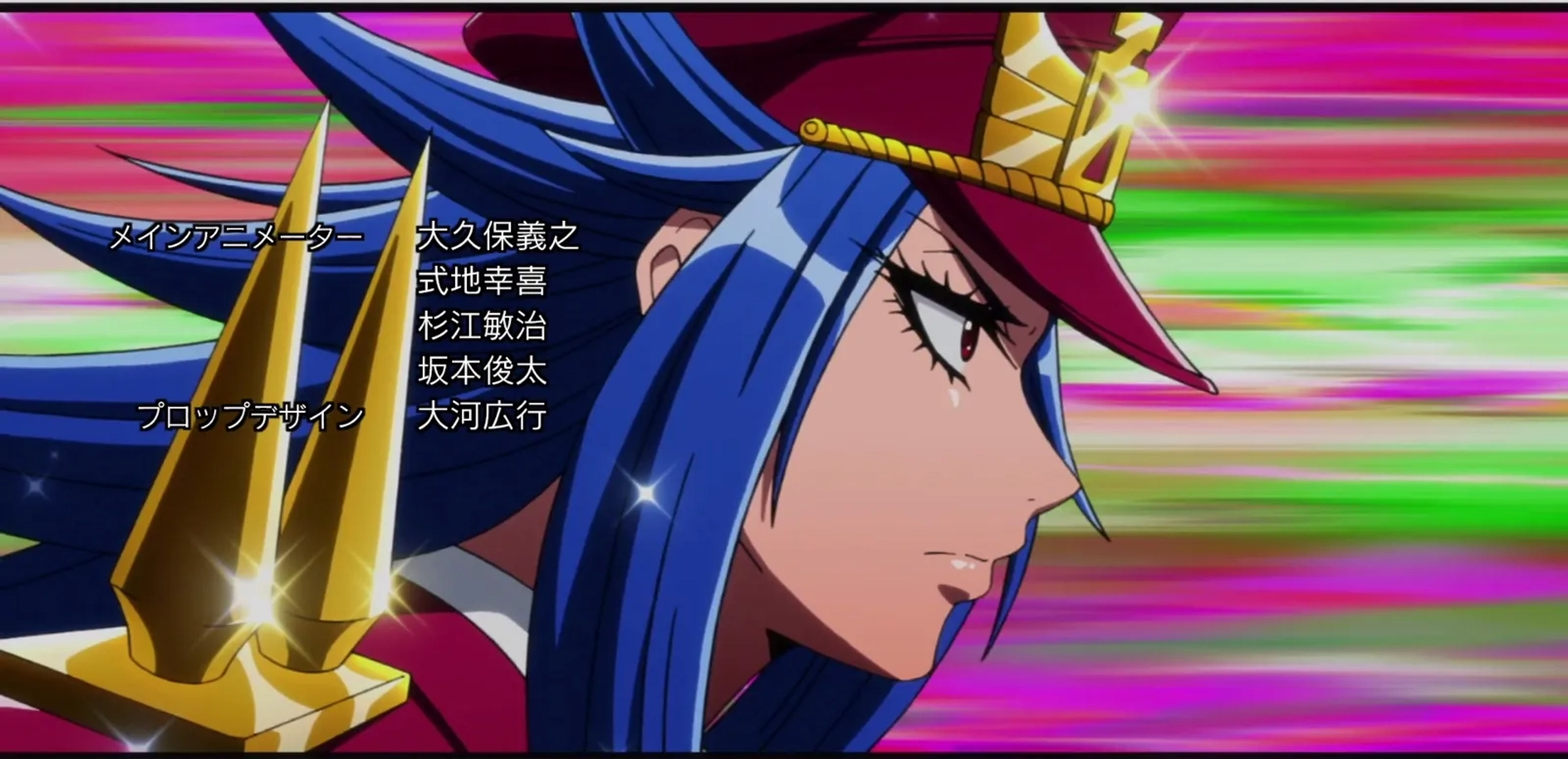 Satomi Akesaka and Marissa Lenti in Nanbaka (2016)