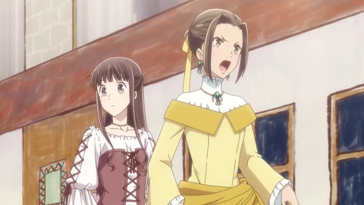 Shizuka Ishigami and Manaka Iwami in Fruits Basket: It's Cinderella-ish (2020)