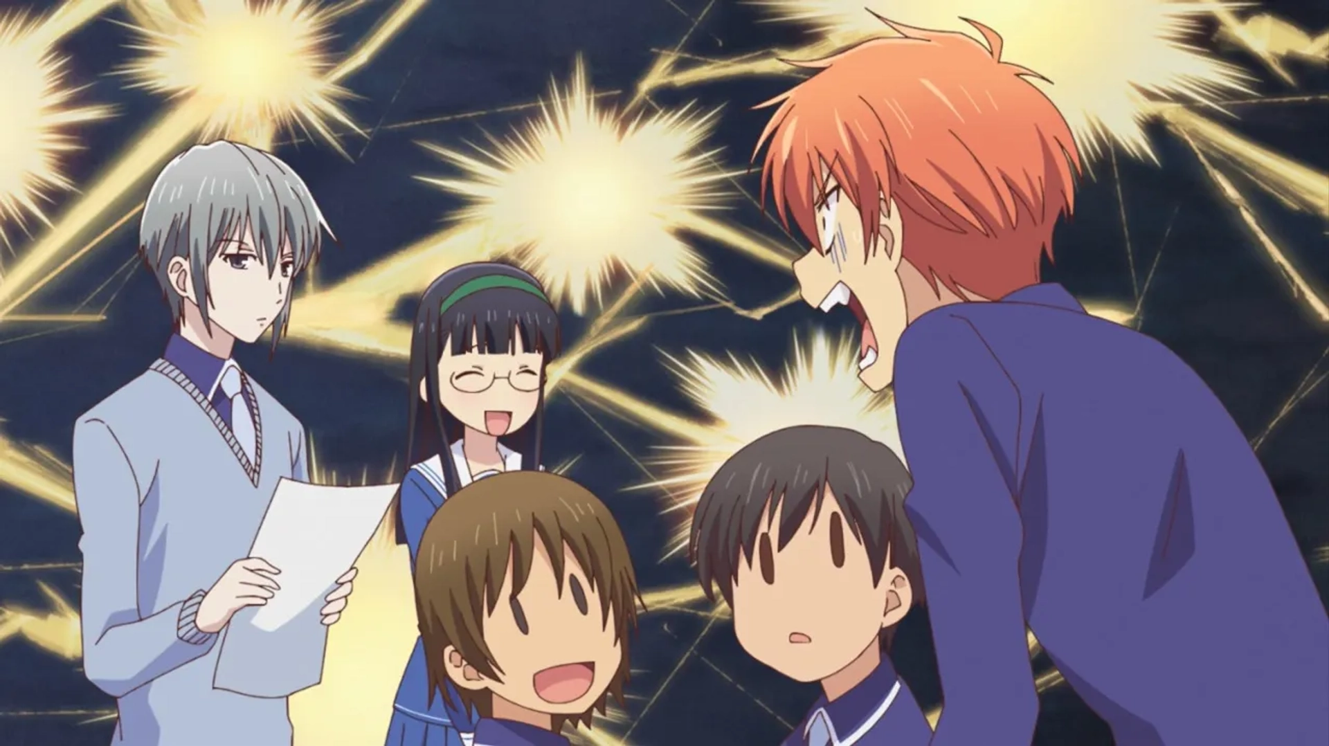 Gen Satô, Nobunaga Shimazaki, Yuma Uchida, and Wataru Komada in Fruits Basket: Are You Okay? (2020)