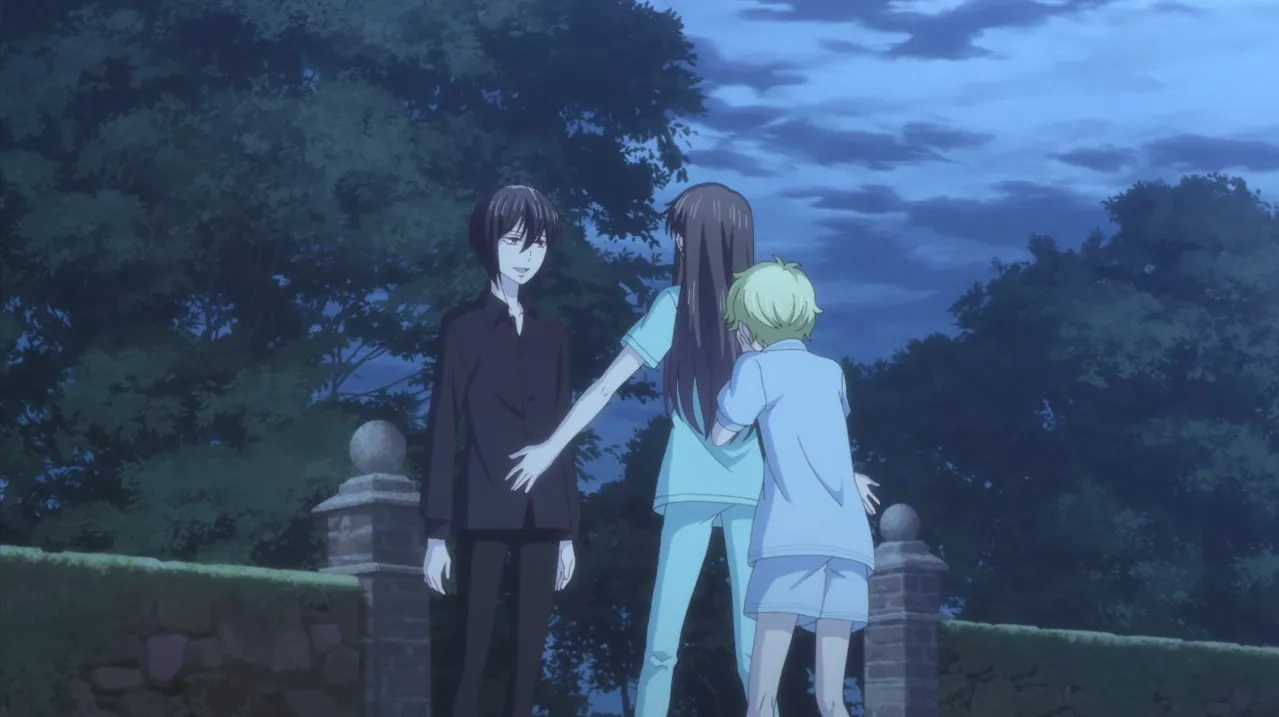 Maaya Sakamoto, Megumi Han, and Manaka Iwami in Fruits Basket: Who Are You? (2020)