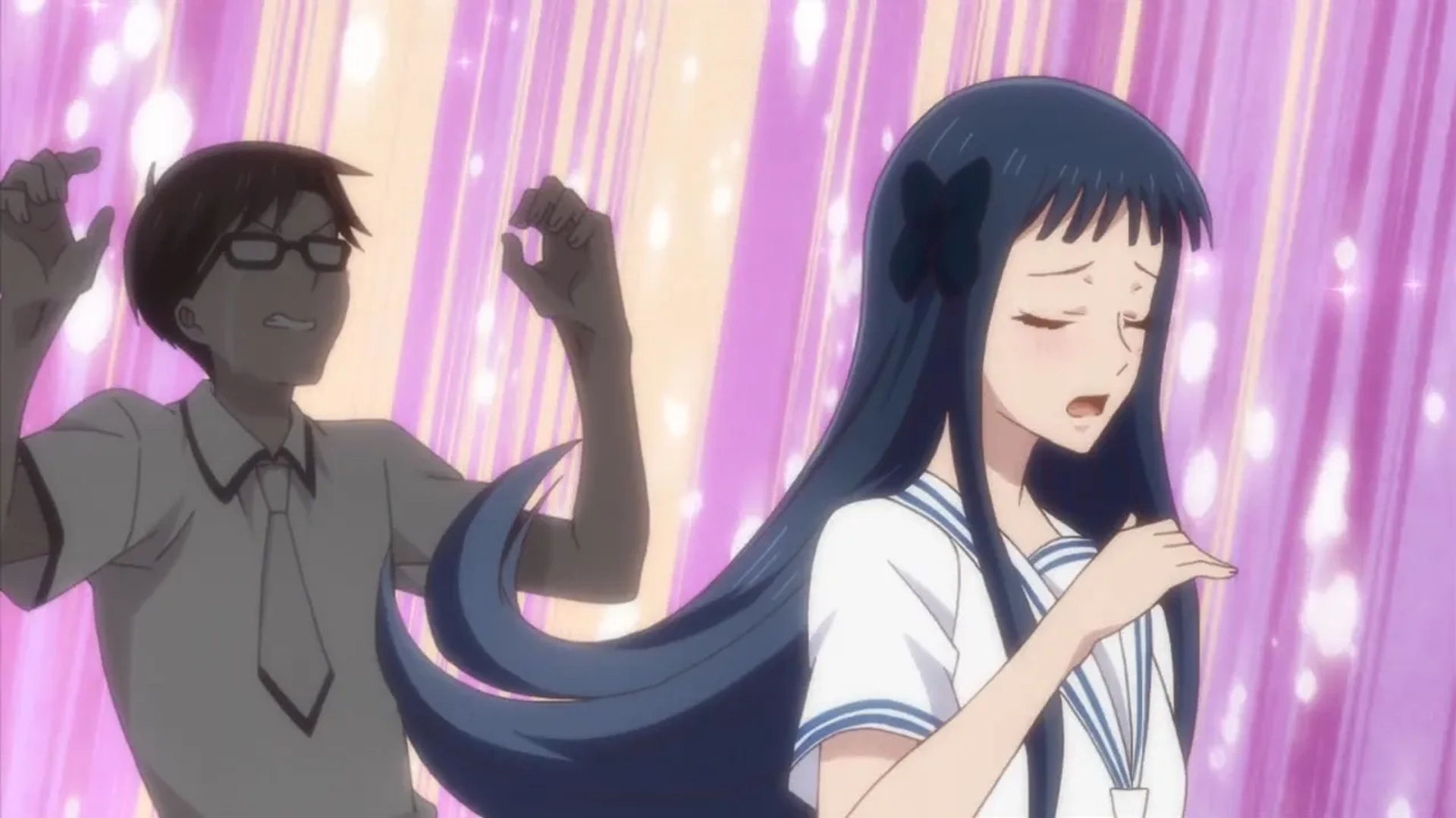 Jun Fukushima and Mao Ichimichi in Fruits Basket: Hello Again (2020)