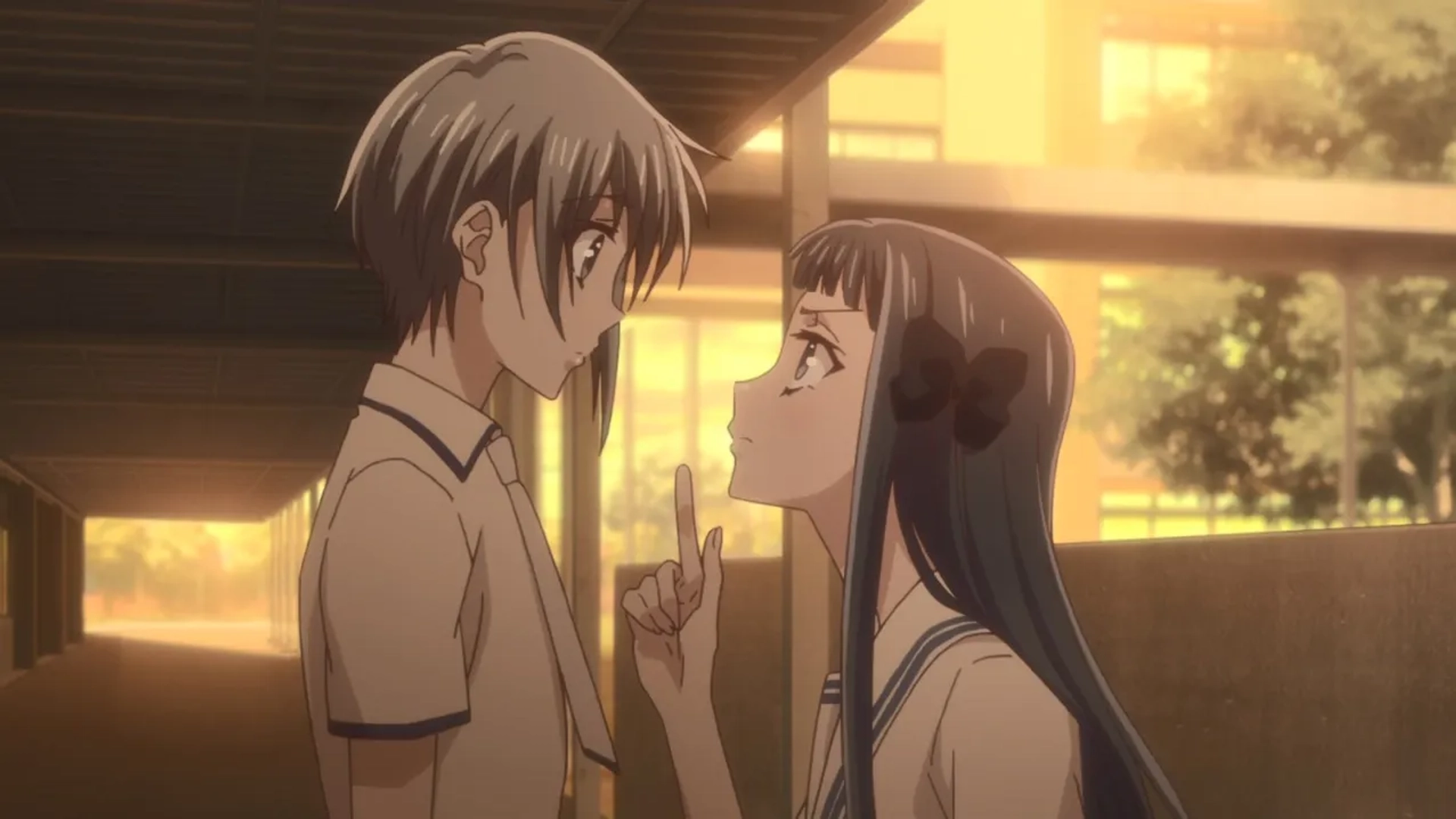 Mao Ichimichi and Nobunaga Shimazaki in Fruits Basket: Hello Again (2020)