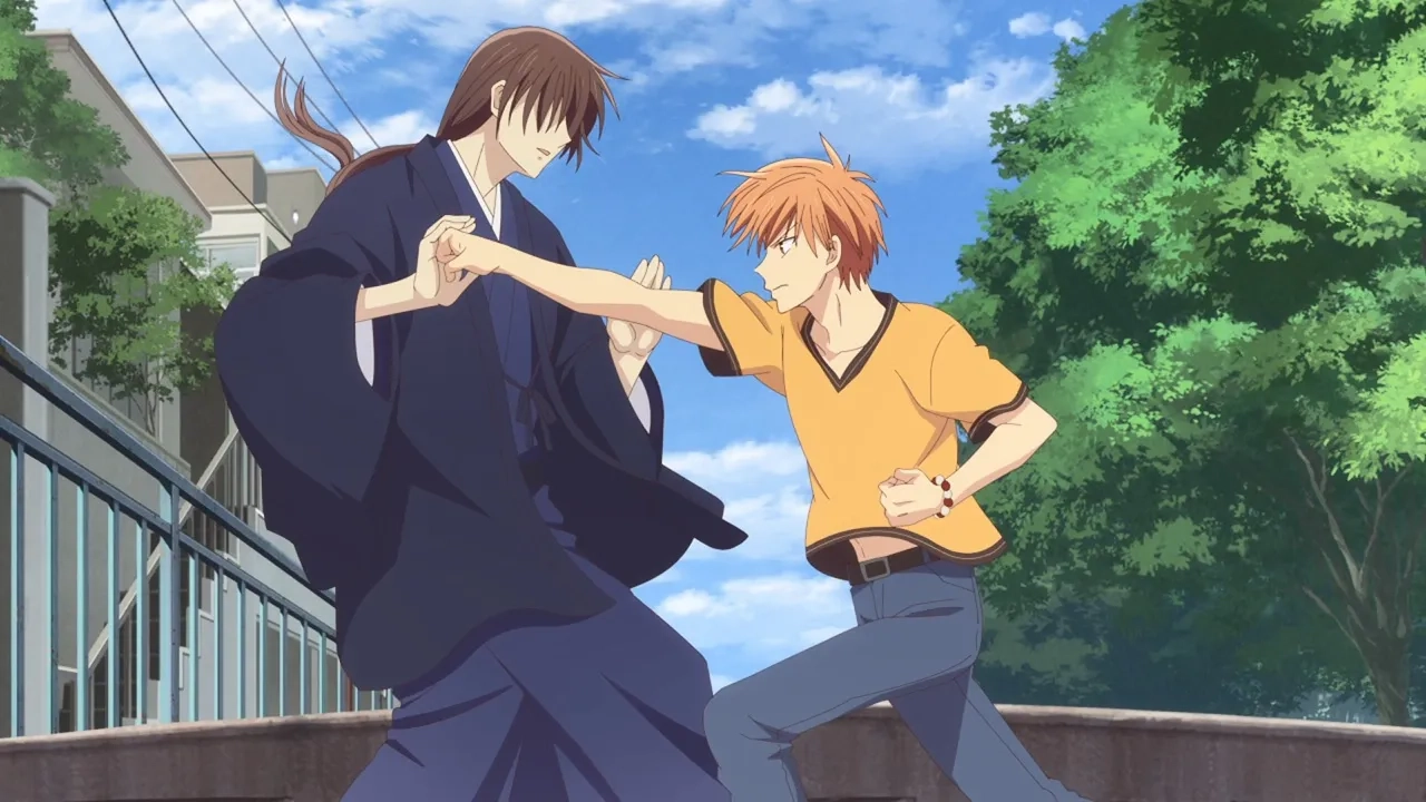 Toshiyuki Morikawa and Yuma Uchida in Fruits Basket: Summer Will Be Here Soon (2019)