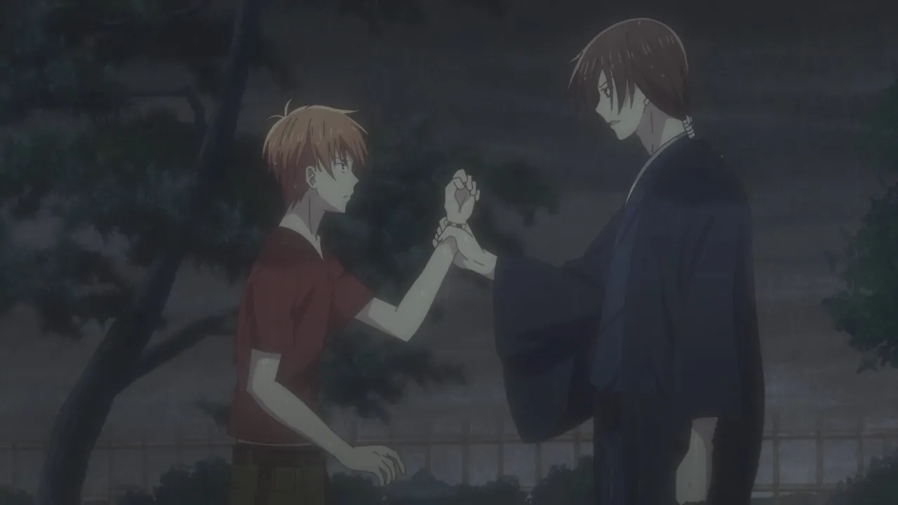 Toshiyuki Morikawa and Yuma Uchida in Fruits Basket: Let's Go Home (2019)