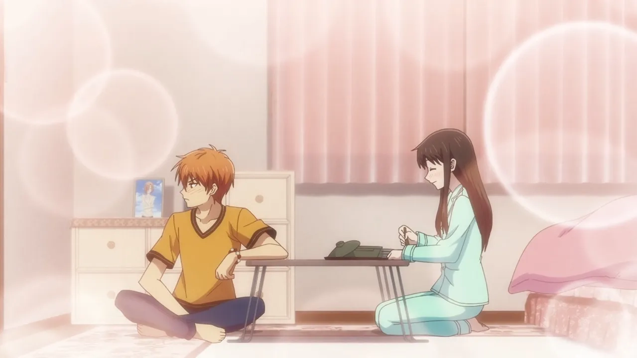 Yuma Uchida and Manaka Iwami in Fruits Basket: You Look Well... (2019)