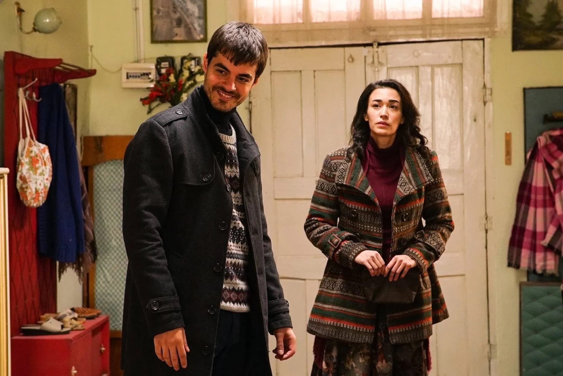 Ecem Özkaya and Berk Atan in An Anatolian Tale (2020)