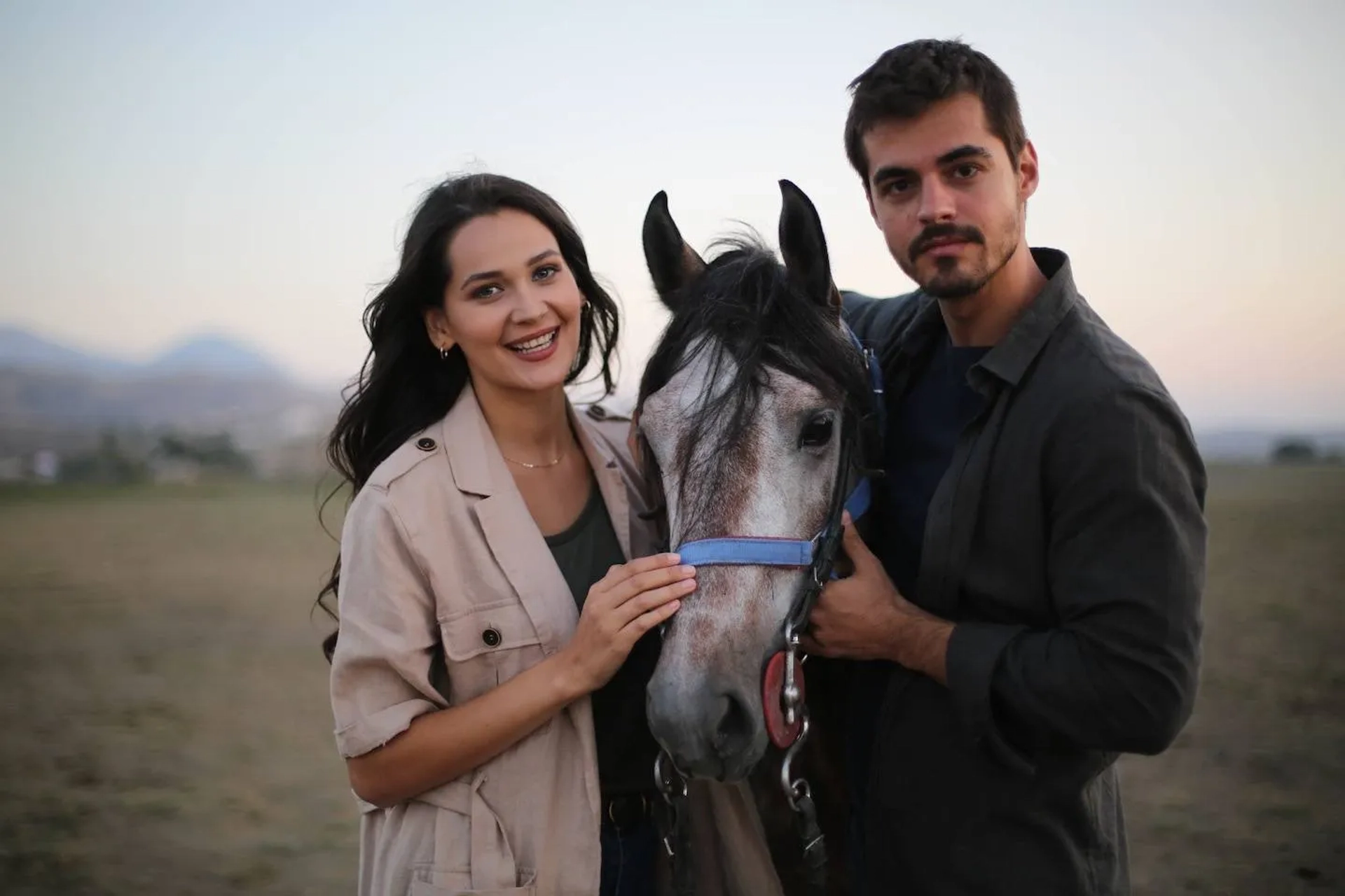 Gulsim Ali and Berk Atan in An Anatolian Tale (2020)