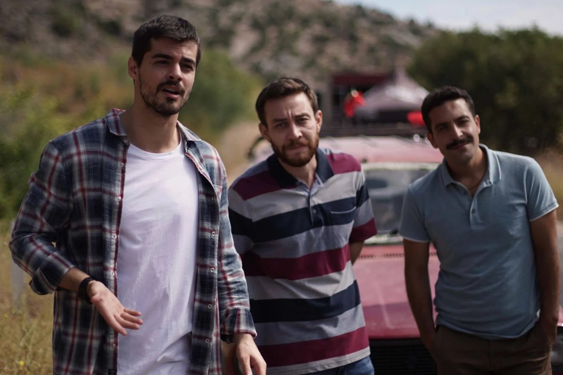 Berk Atan, Cihat Suvarioglu, and Semih Ertürk in An Anatolian Tale (2020)