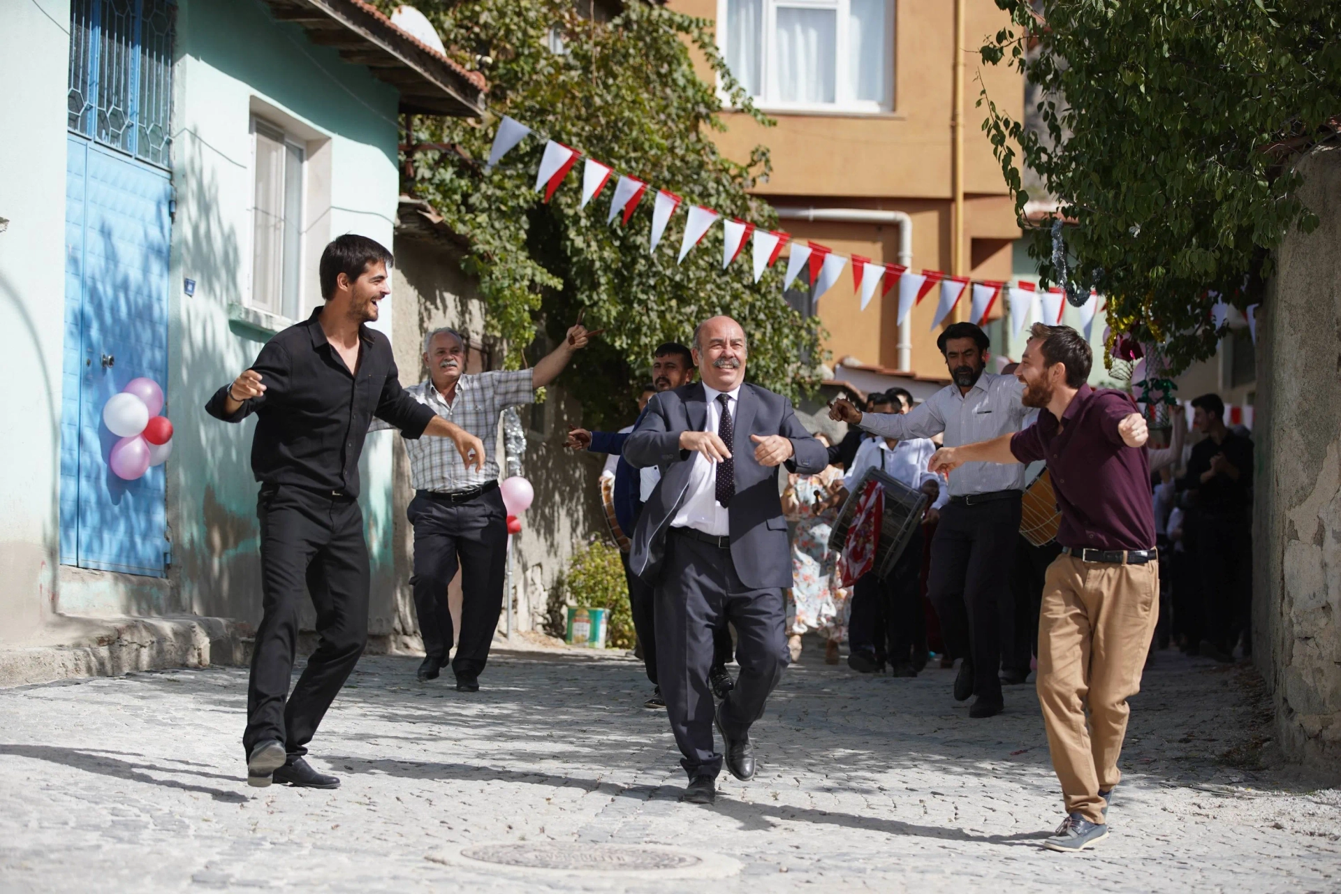 Oktay Dal, Berk Atan, and Semih Ertürk in An Anatolian Tale (2020)