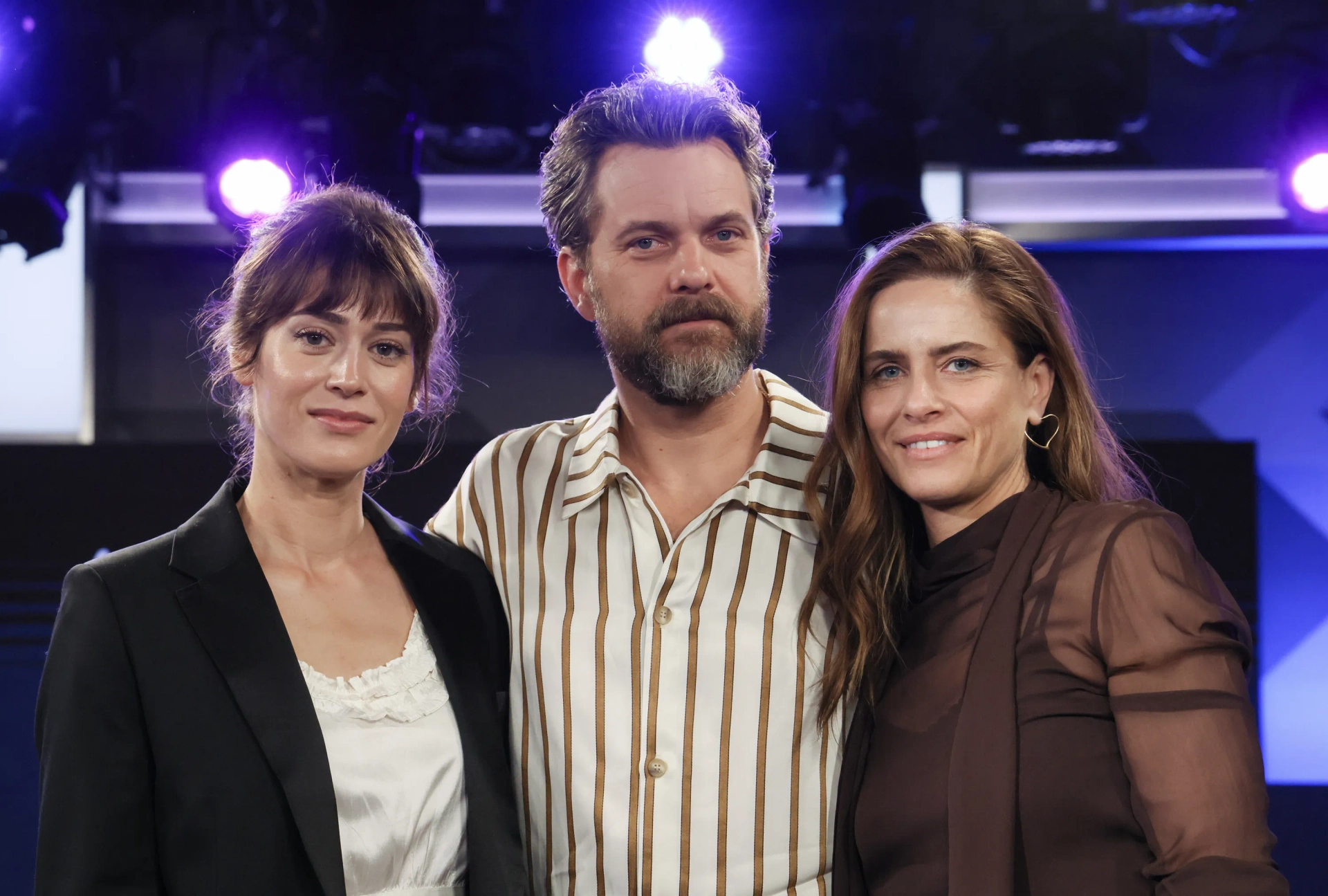 Amanda Peet, Joshua Jackson, and Lizzy Caplan at an event for Fatal Attraction (2023)