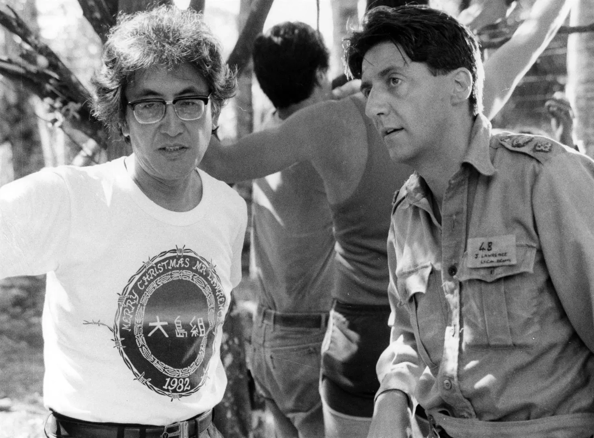 Tom Conti and Nagisa Ôshima in Merry Christmas Mr. Lawrence (1983)