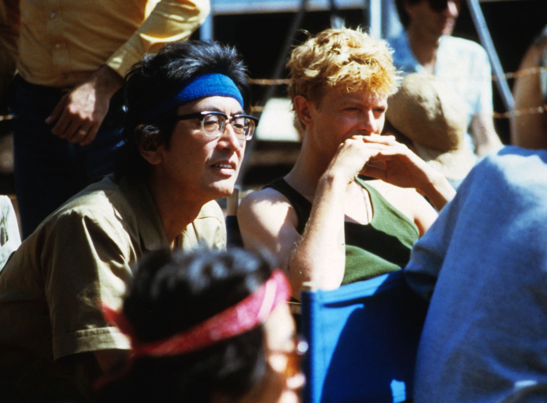 David Bowie and Nagisa Ôshima in Merry Christmas Mr. Lawrence (1983)