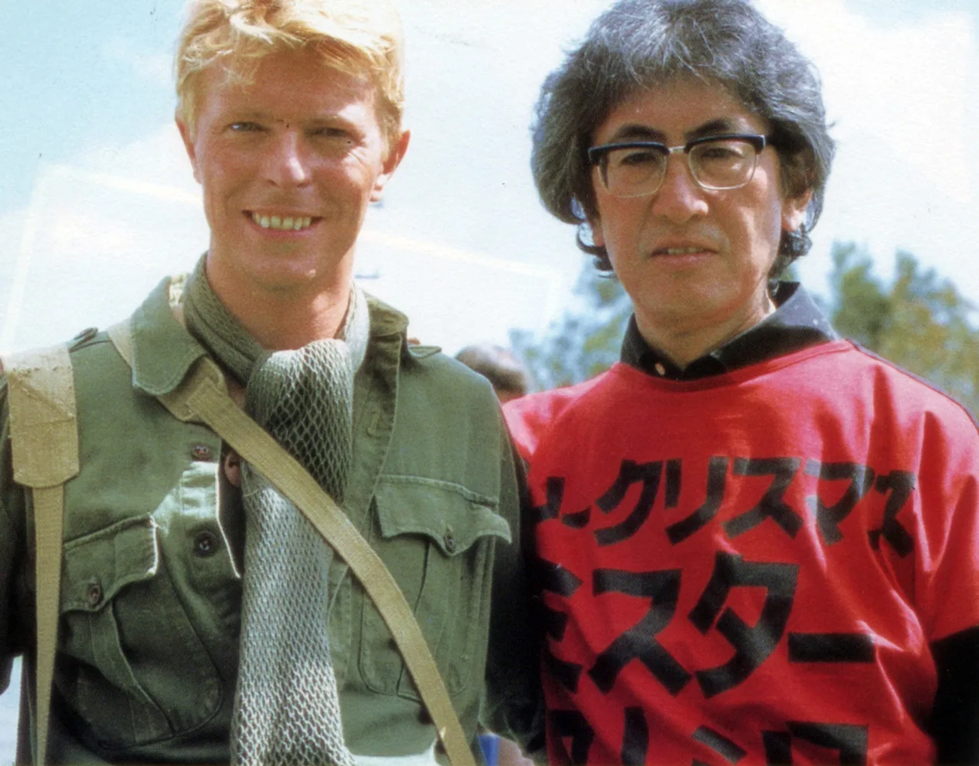 David Bowie and Nagisa Ôshima in Merry Christmas Mr. Lawrence (1983)