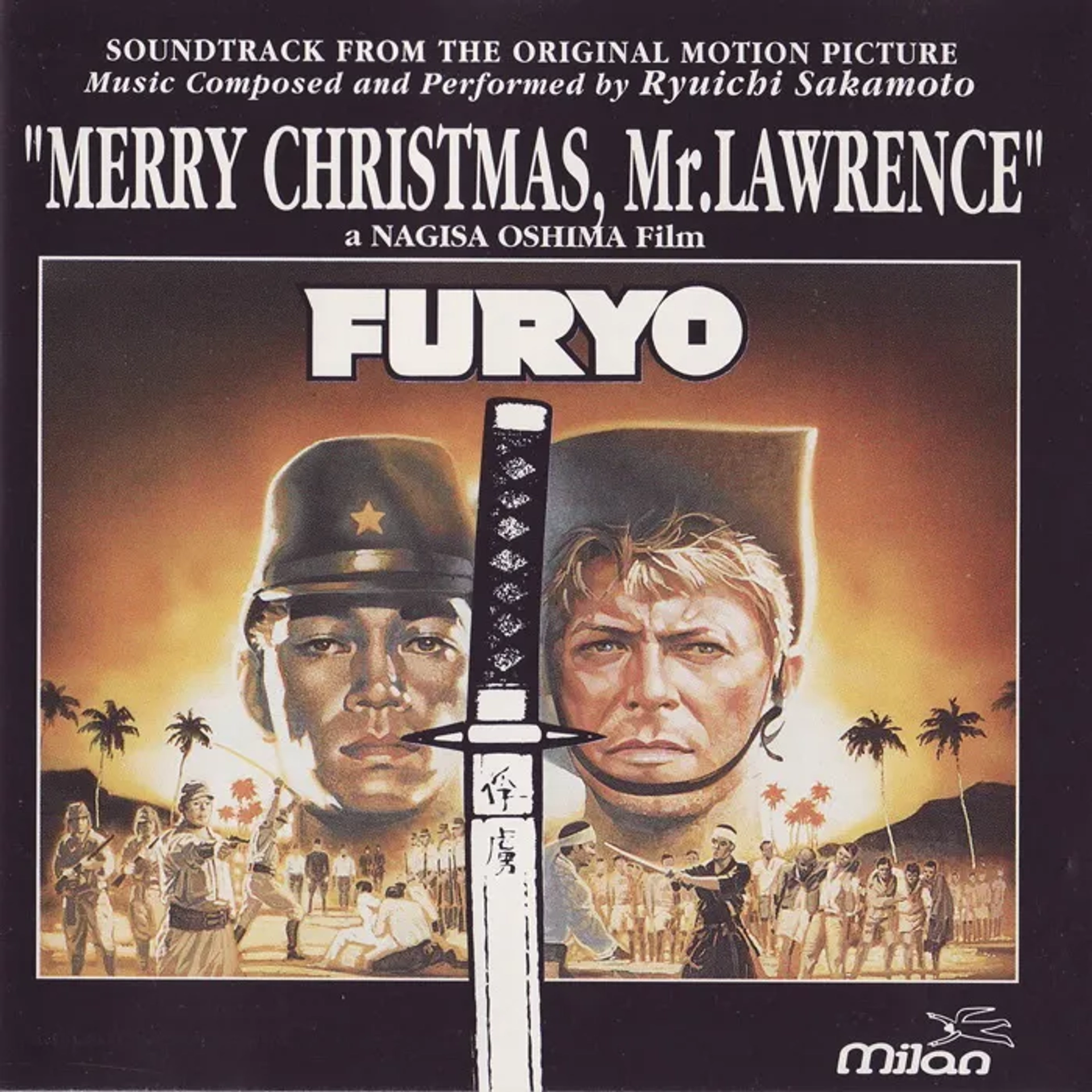 David Bowie and Ryuichi Sakamoto in Merry Christmas Mr. Lawrence (1983)