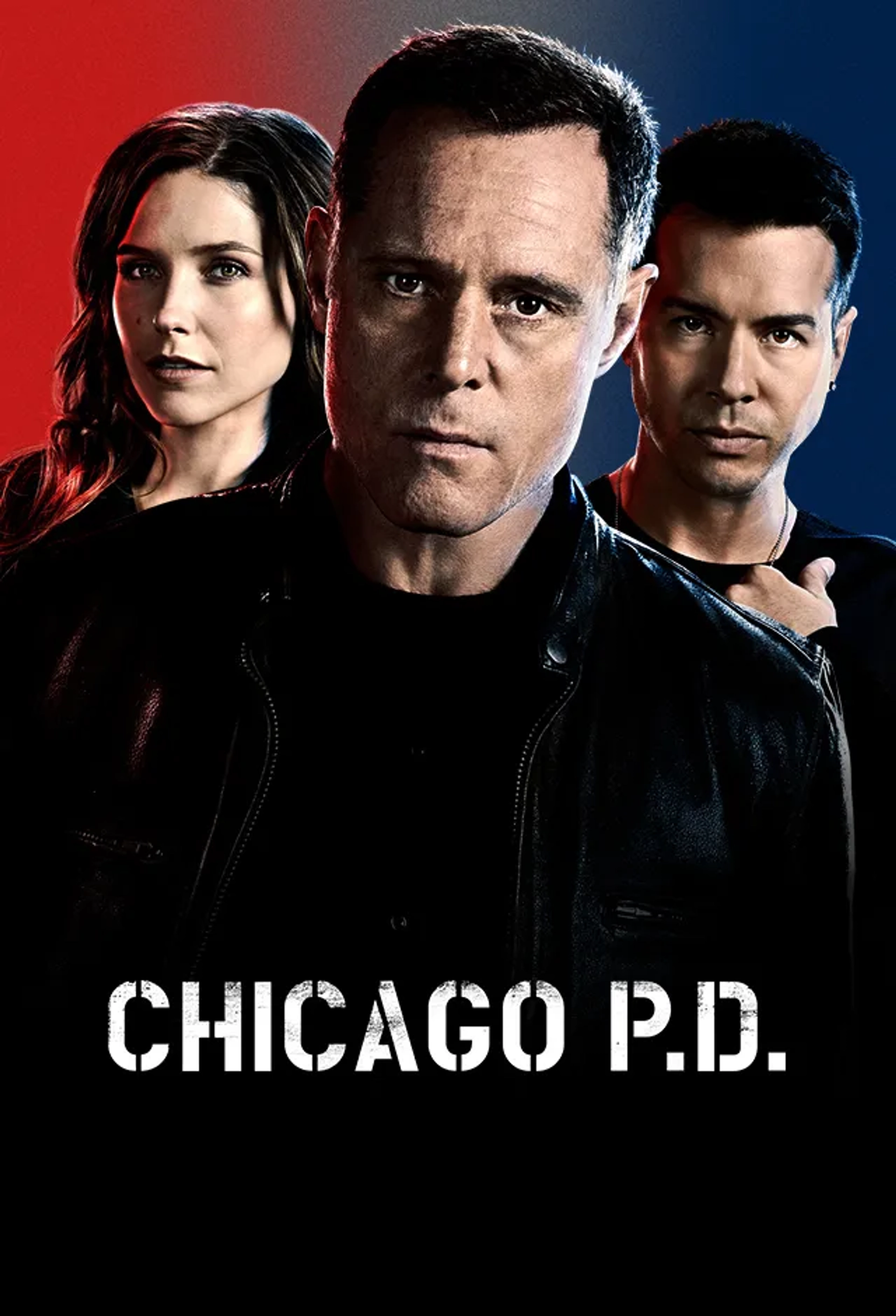 Jason Beghe, Sophia Bush, and Jon Seda in Chicago P.D. (2014)