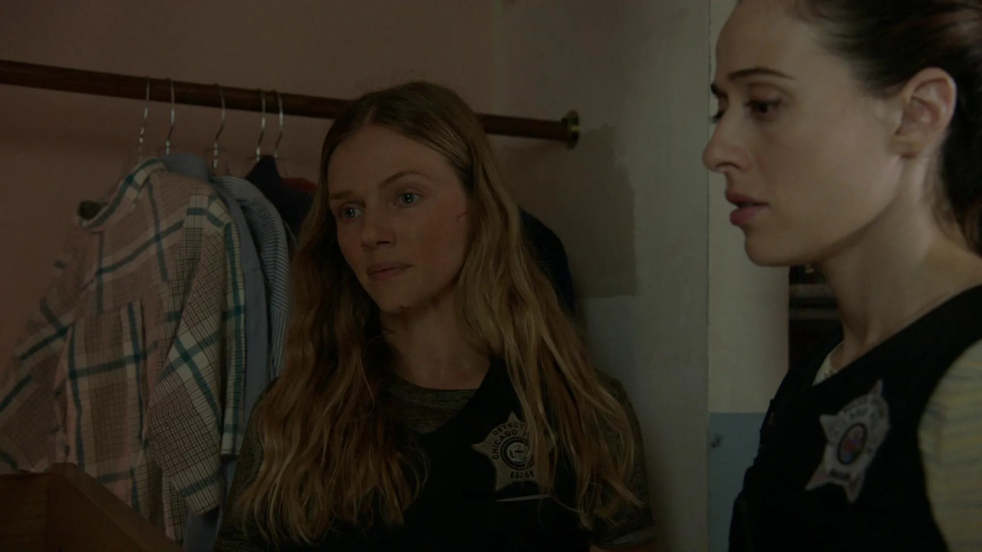 Marina Squerciati and Tracy Spiridakos in Chicago P.D.: In the Dark (2021)