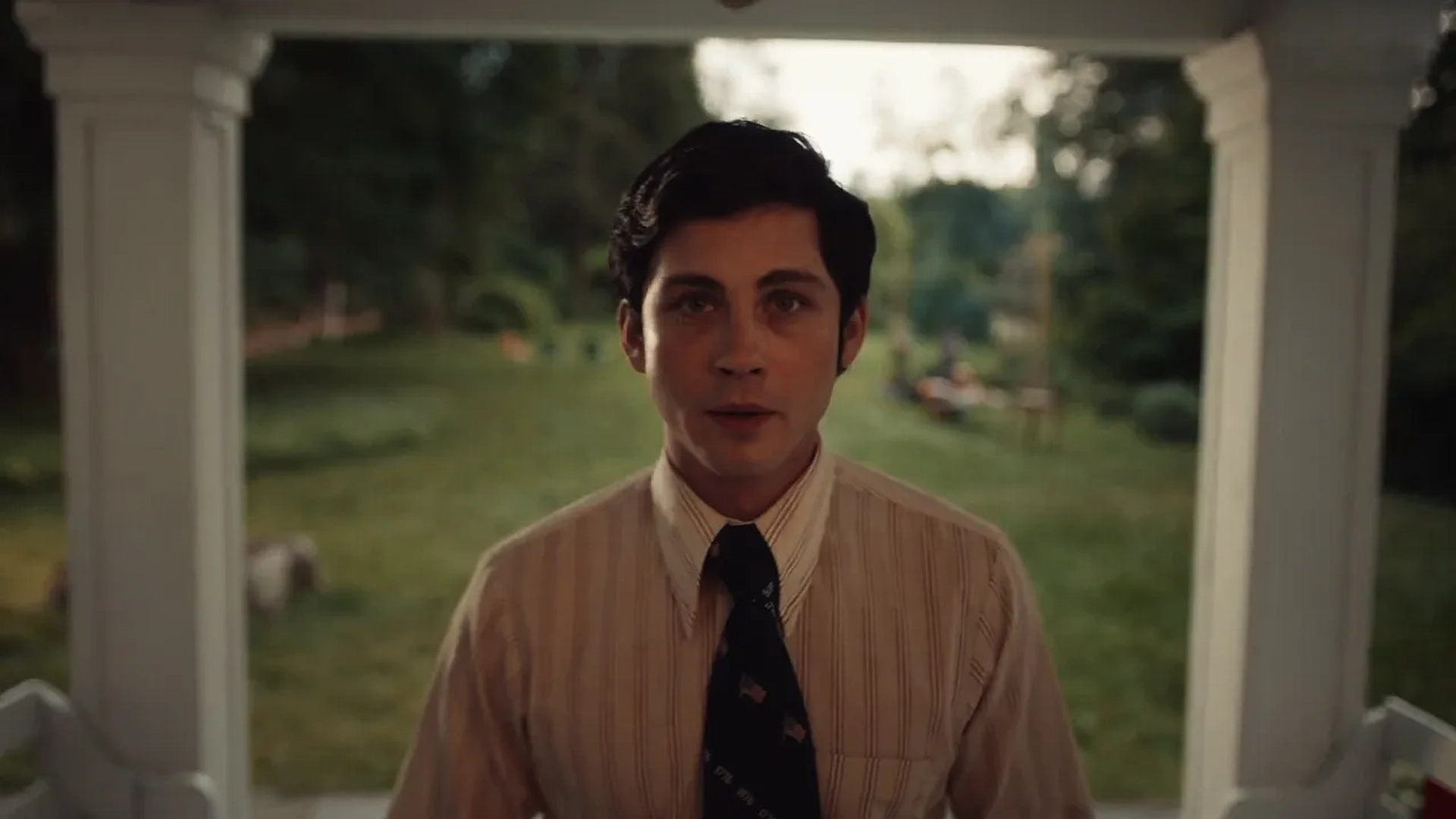 Logan Lerman in Hunters (2020)