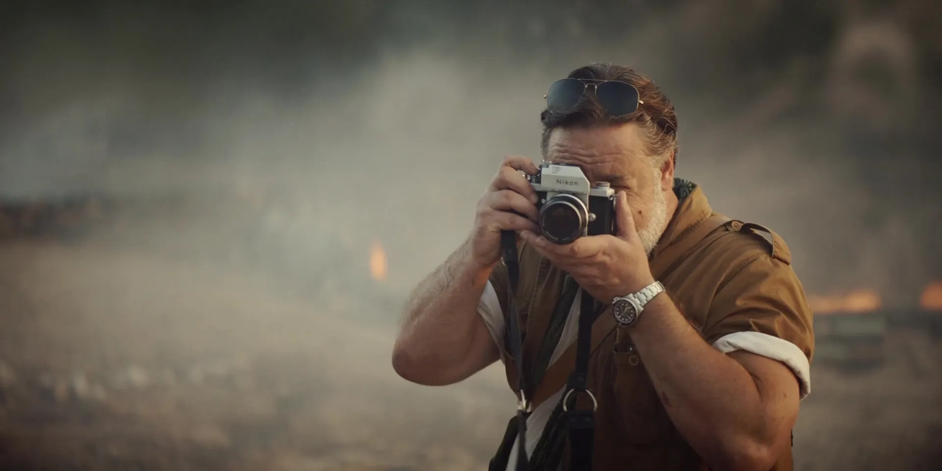 Russell Crowe in The Greatest Beer Run Ever (2022)