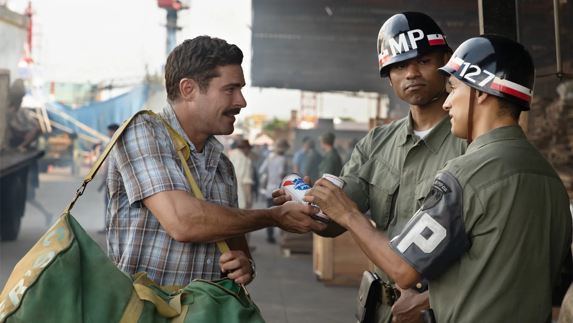 Zac Efron in The Greatest Beer Run Ever (2022)