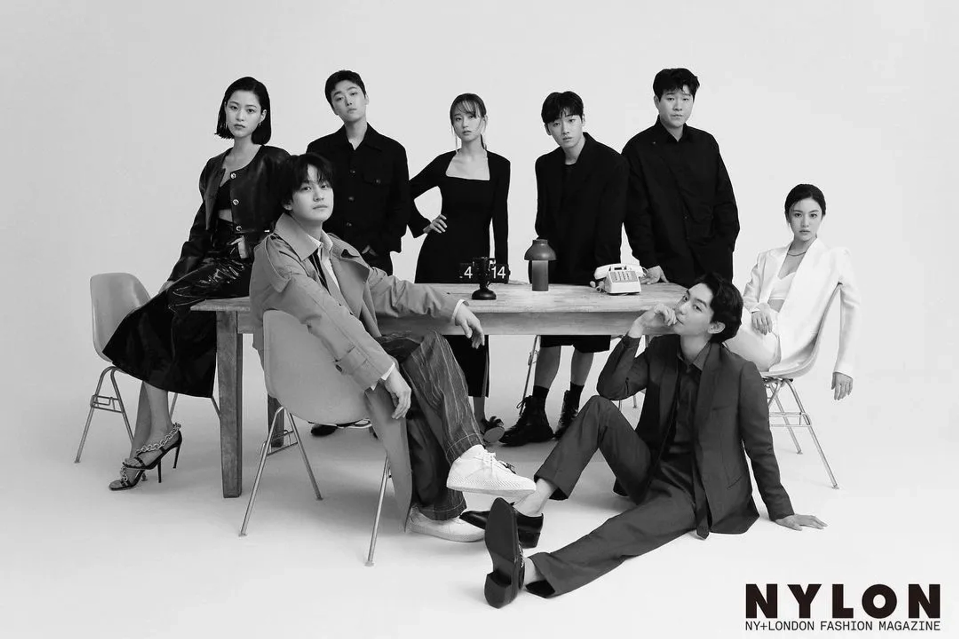 Kim Min-Seok, Go Yoon-Jung, Kang-ji Lee, Kim Bum, Lee Da-wit, Hyun Woo, Hye-young Ryu, and Soo-kyung Lee in Law School (2021)