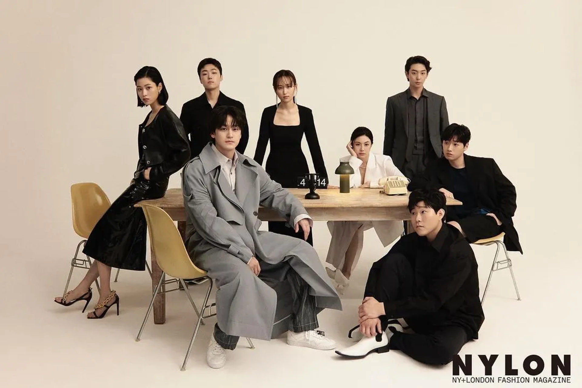 Kim Min-Seok, Go Yoon-Jung, Kang-ji Lee, Kim Bum, Lee Da-wit, Hyun Woo, Hye-young Ryu, and Soo-kyung Lee in Law School (2021)