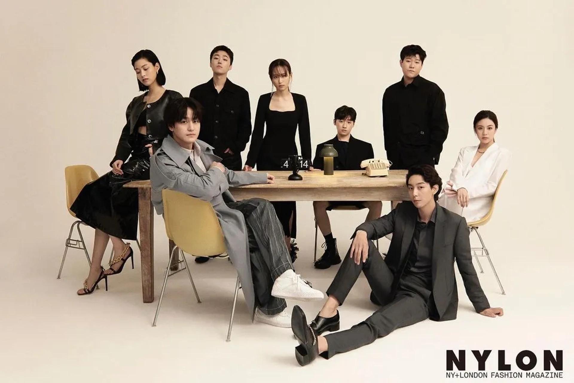 Kim Min-Seok, Go Yoon-Jung, Kang-ji Lee, Kim Bum, Lee Da-wit, Hyun Woo, Hye-young Ryu, and Soo-kyung Lee in Law School (2021)