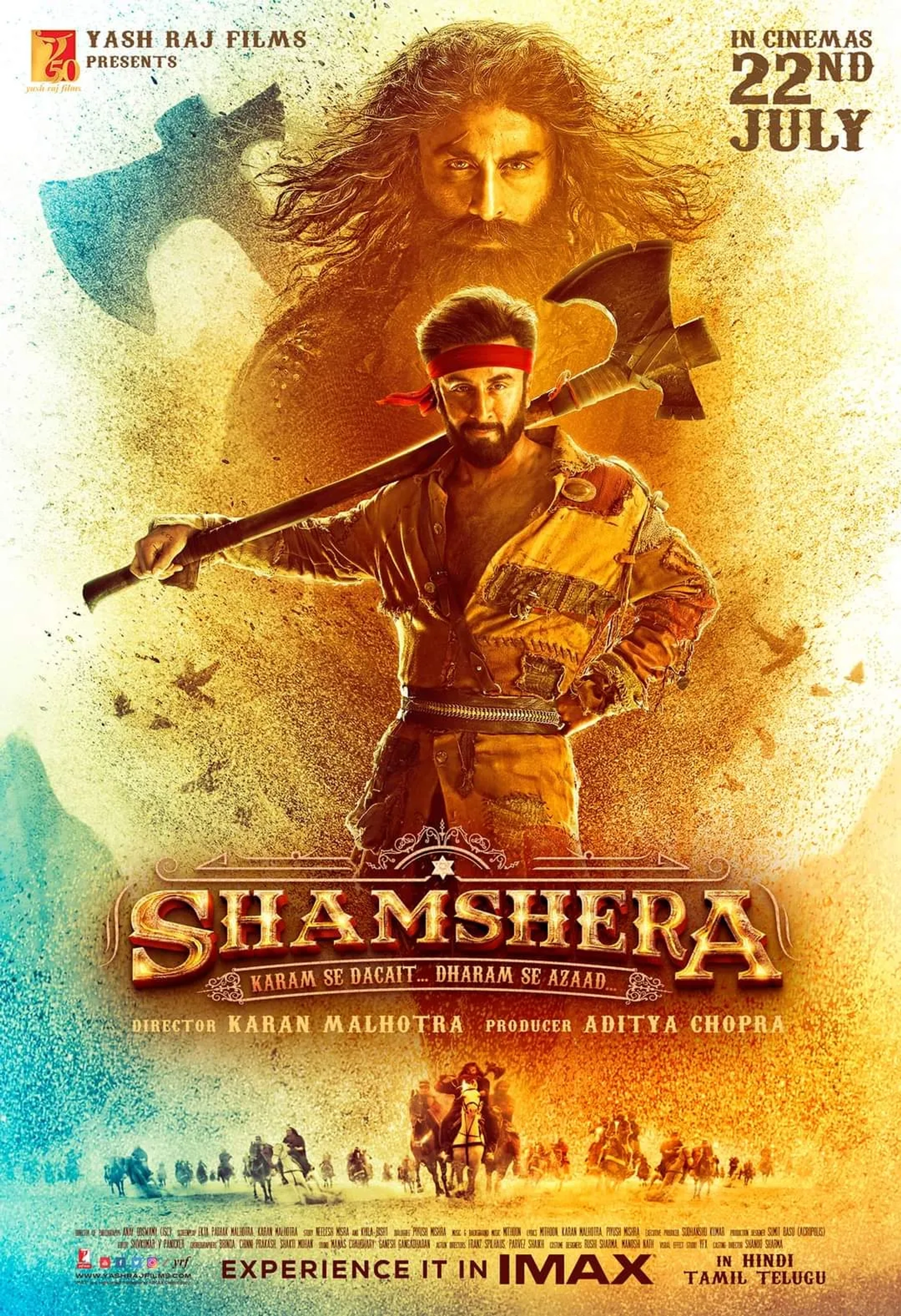 Ranbir Kapoor in Shamshera (2022)