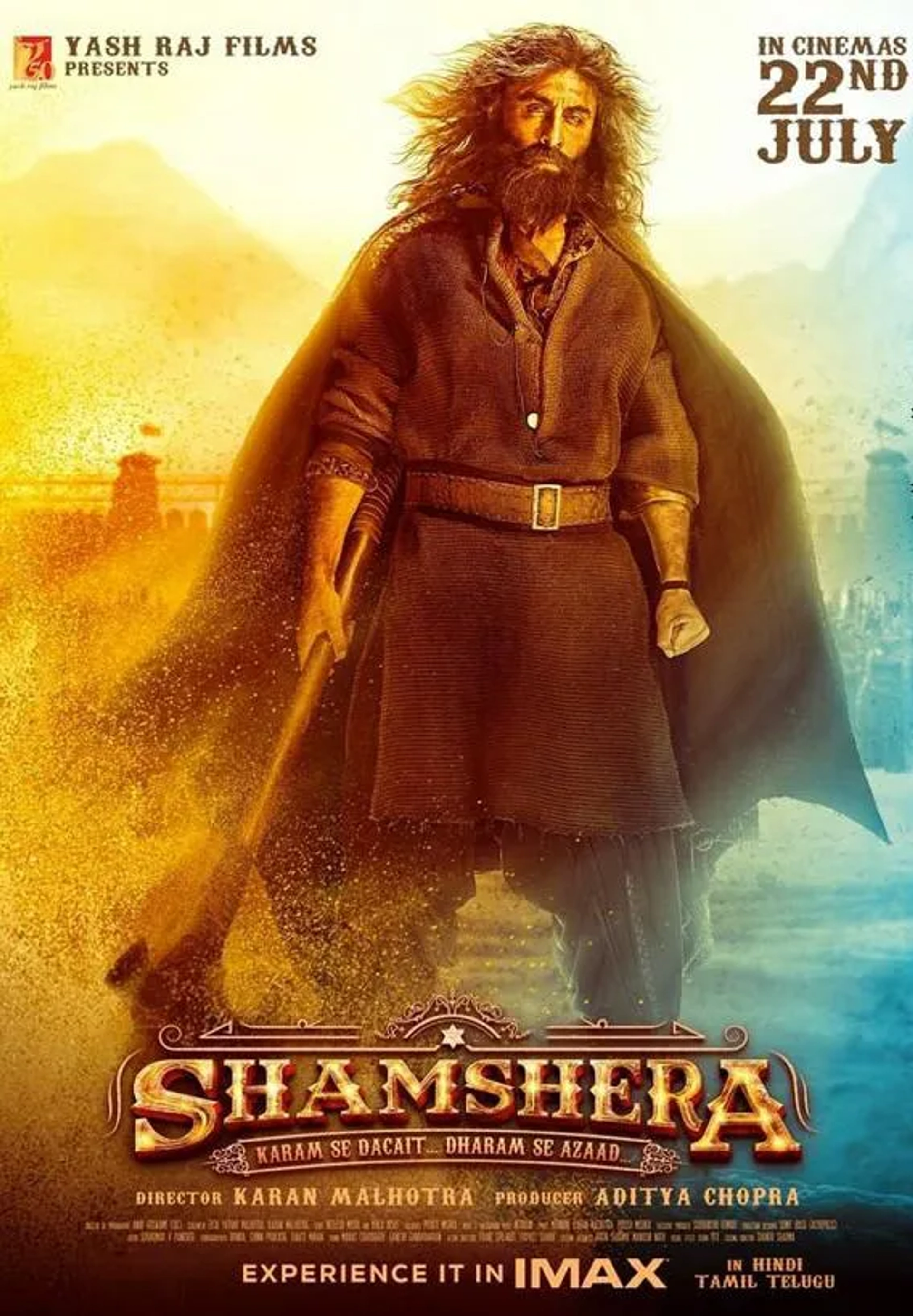 Ranbir Kapoor in Shamshera (2022)