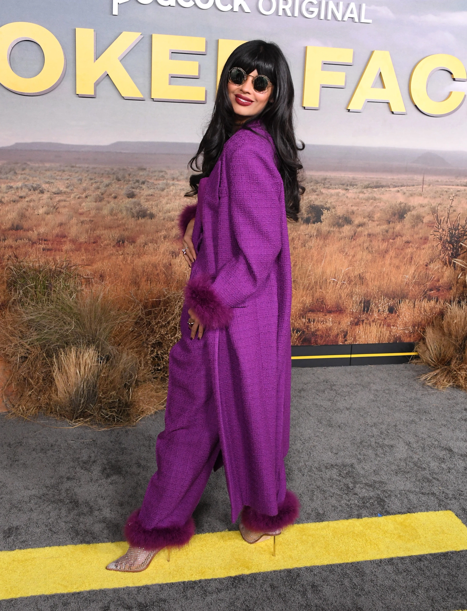 Jameela Jamil at an event for Poker Face (2023)