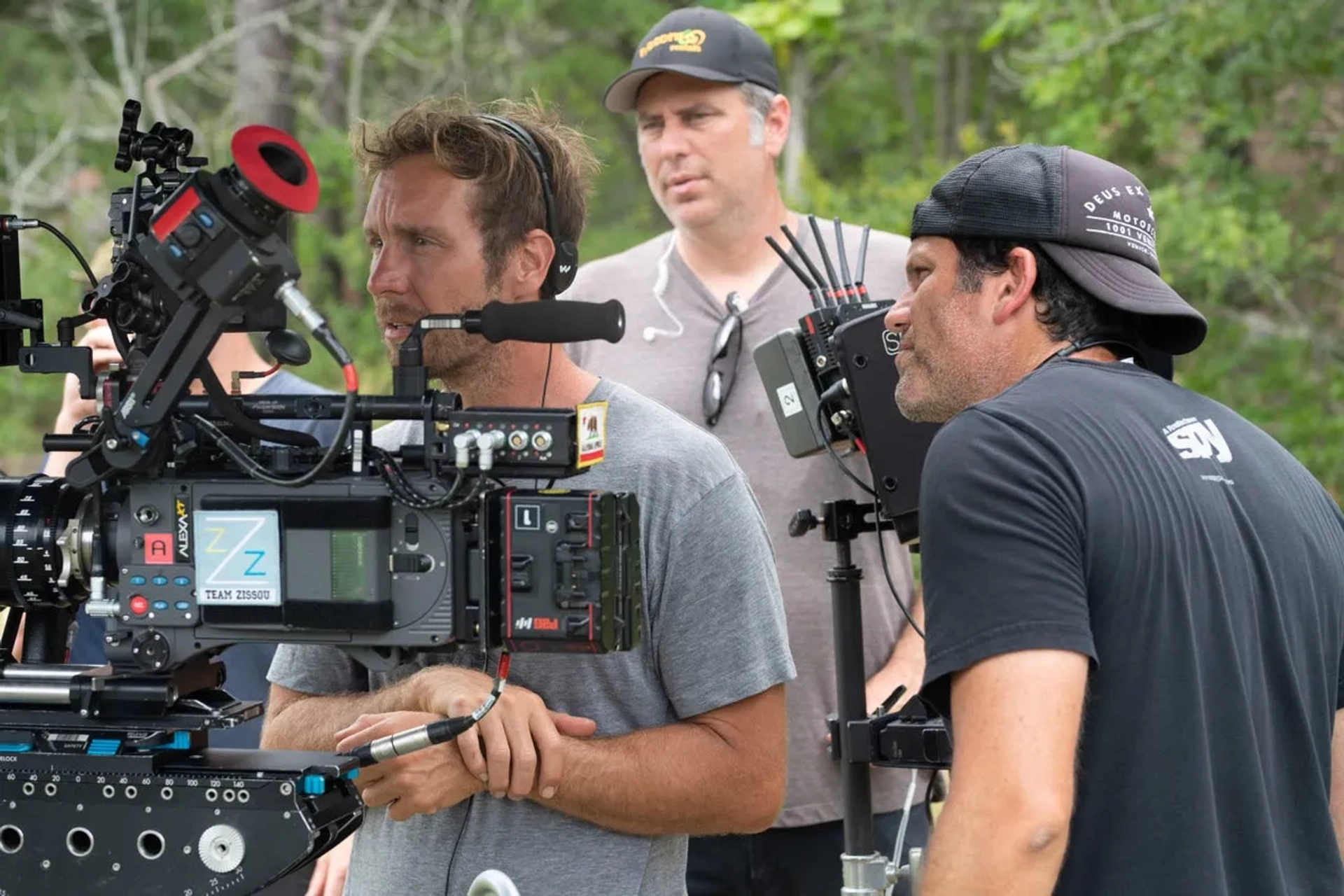 David Thies, Michael Schwartz, and Tyler Nilson in The Peanut Butter Falcon (2019)