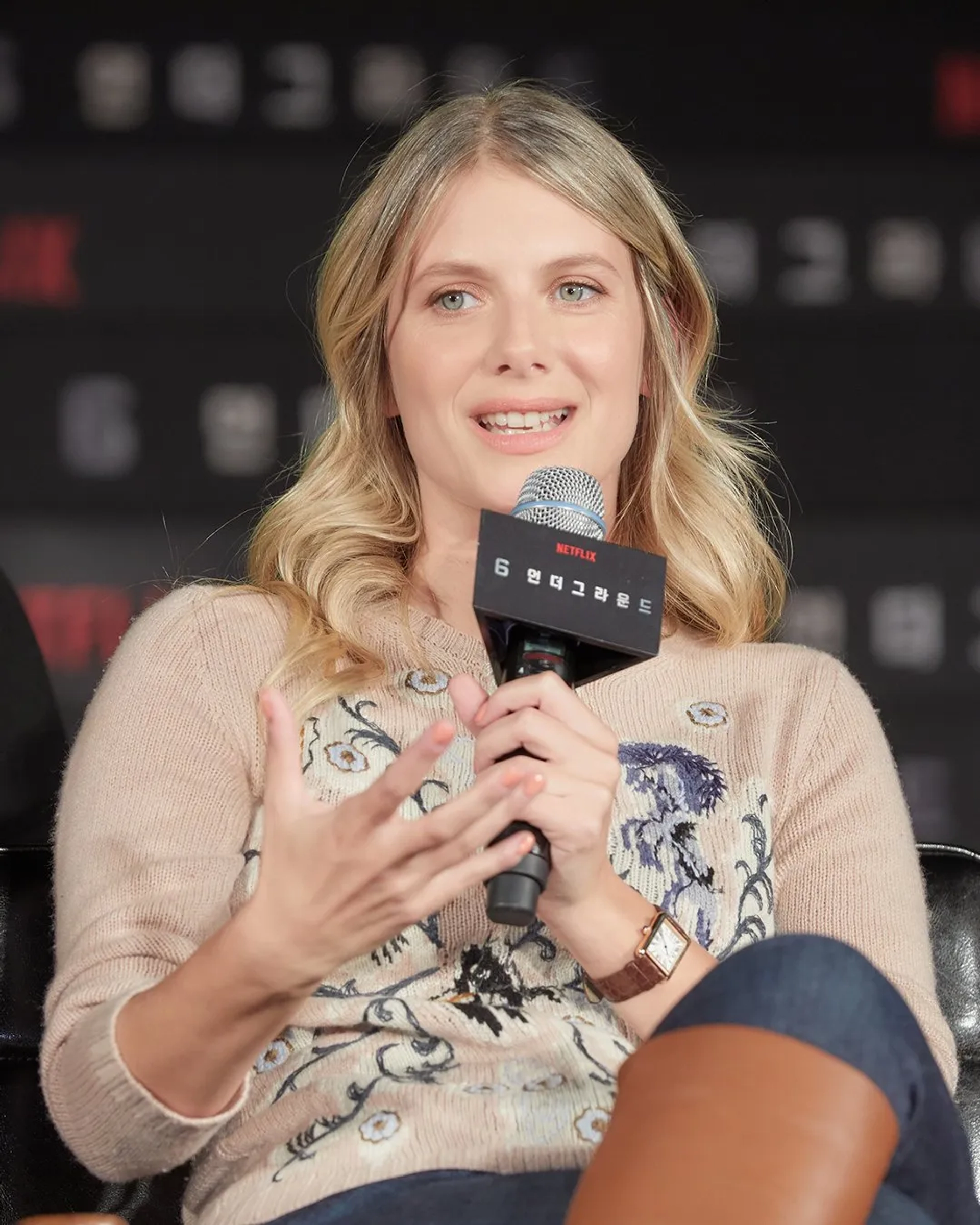 Mélanie Laurent at an event for 6 Underground (2019)