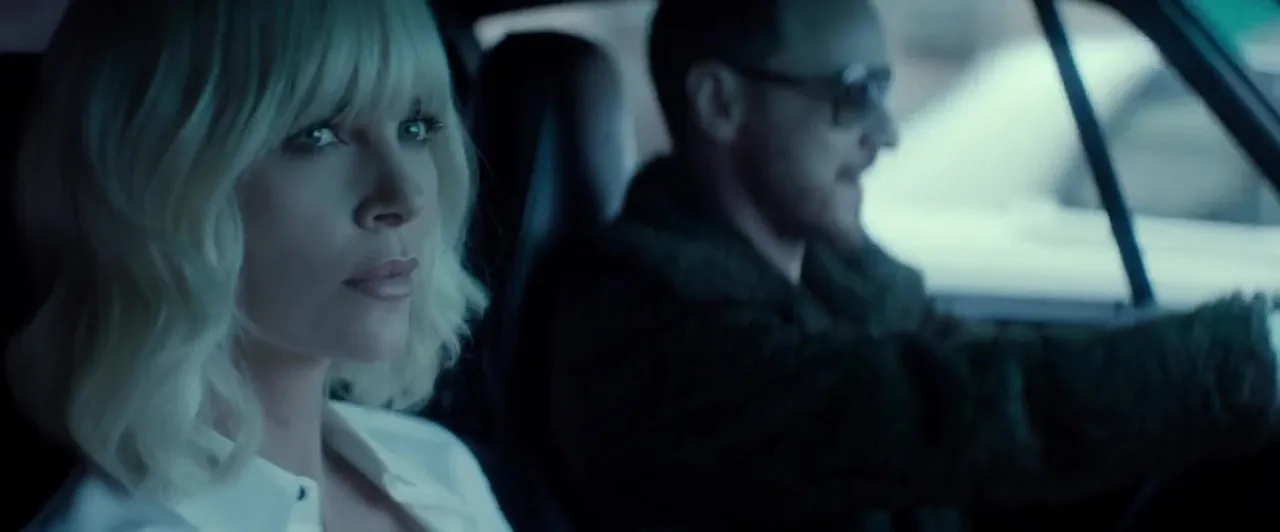 Charlize Theron and James McAvoy in Atomic Blonde (2017)