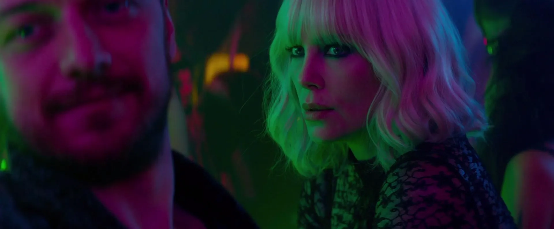 Charlize Theron and James McAvoy in Atomic Blonde (2017)