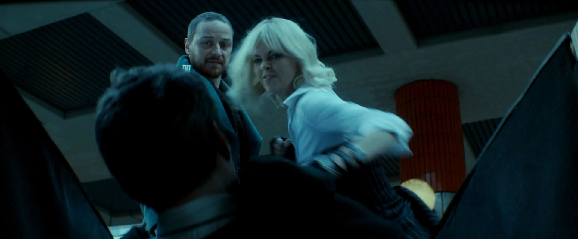 Charlize Theron and James McAvoy in Atomic Blonde (2017)