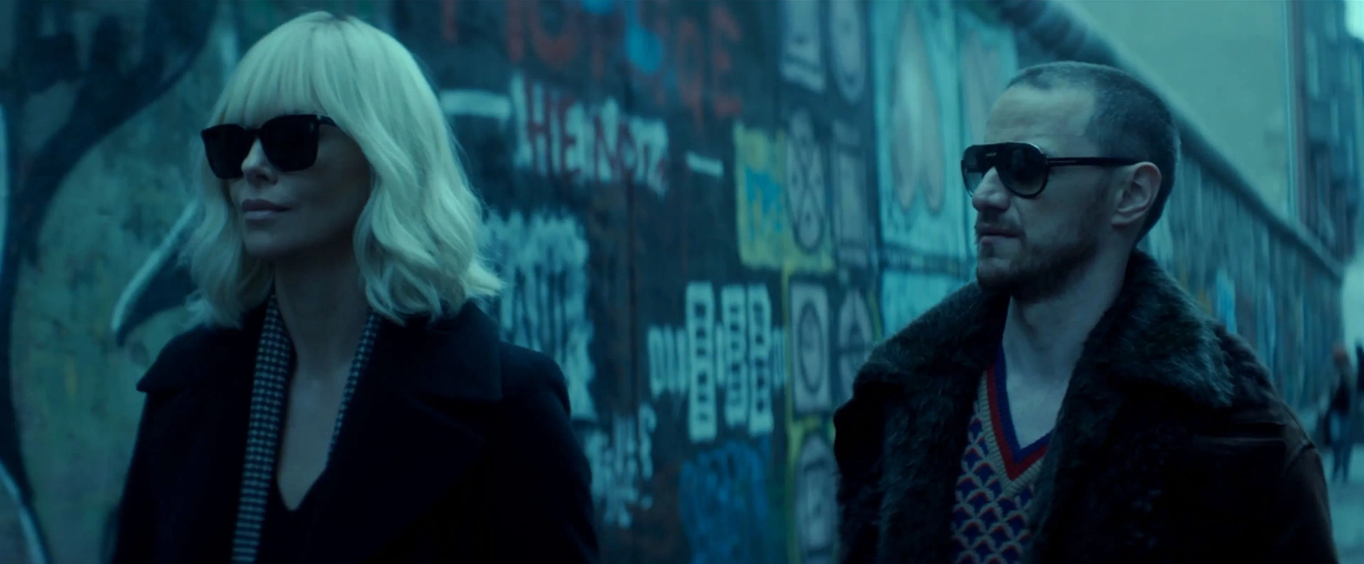 Charlize Theron and James McAvoy in Atomic Blonde (2017)