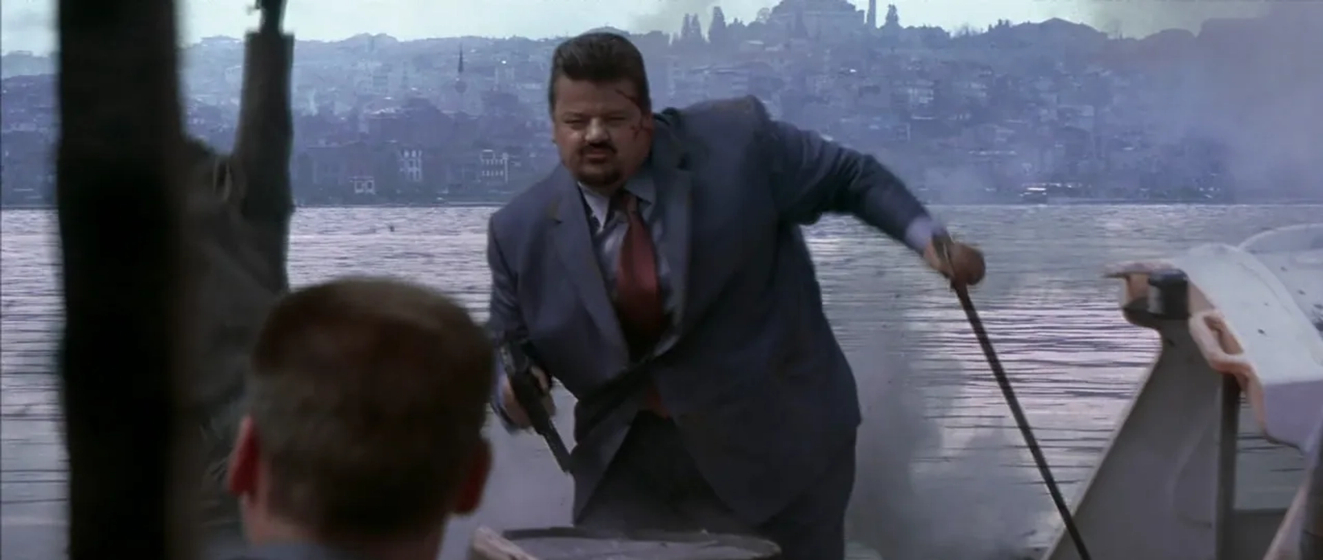 Robbie Coltrane in The World Is Not Enough (1999)