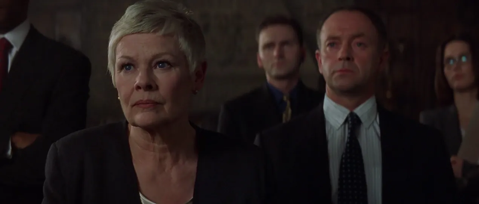 Judi Dench and Michael Kitchen in The World Is Not Enough (1999)