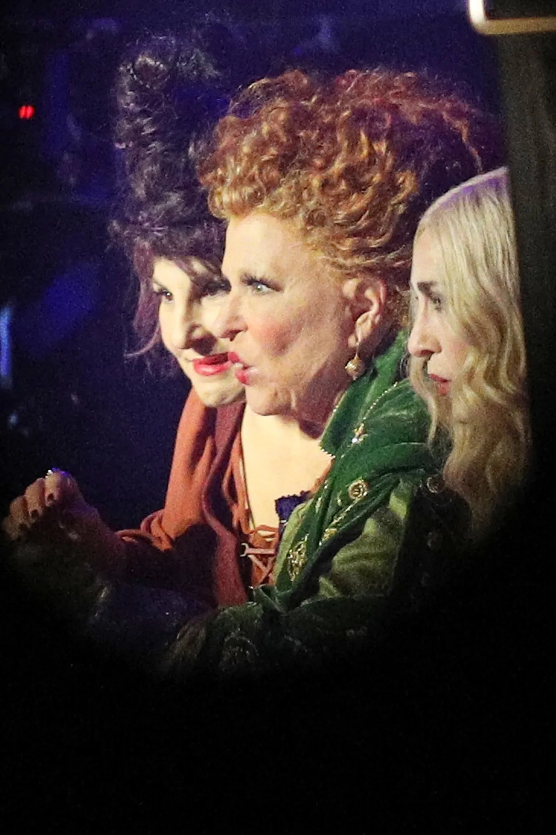 Bette Midler, Sarah Jessica Parker, and Kathy Najimy in Hocus Pocus 2 (2022)