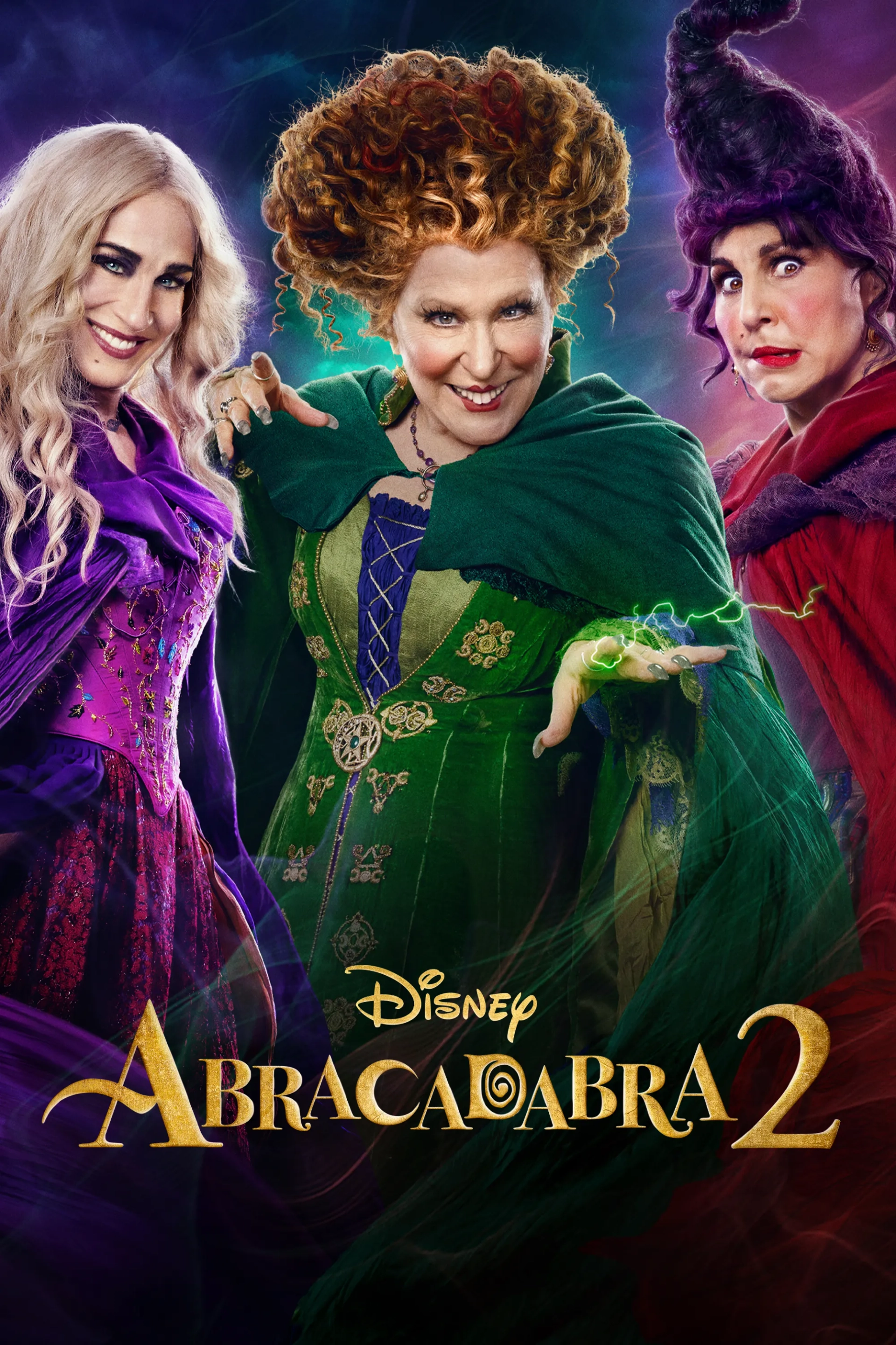 Bette Midler, Sarah Jessica Parker, and Kathy Najimy in Hocus Pocus 2 (2022)