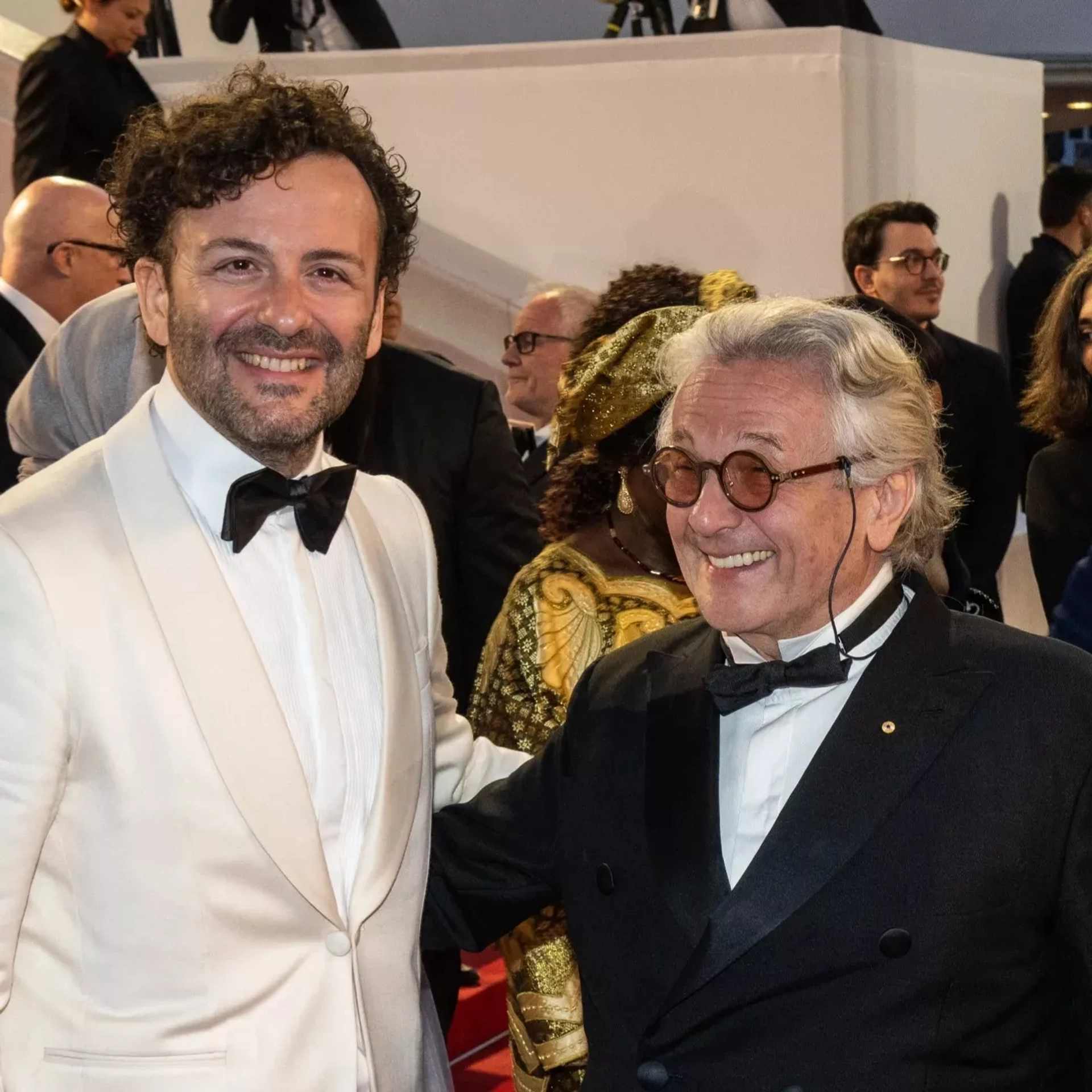 George Miller and Erdil Yasaroglu in Ecran Large: FESTIVAL DE CANNES 2022 (2022)