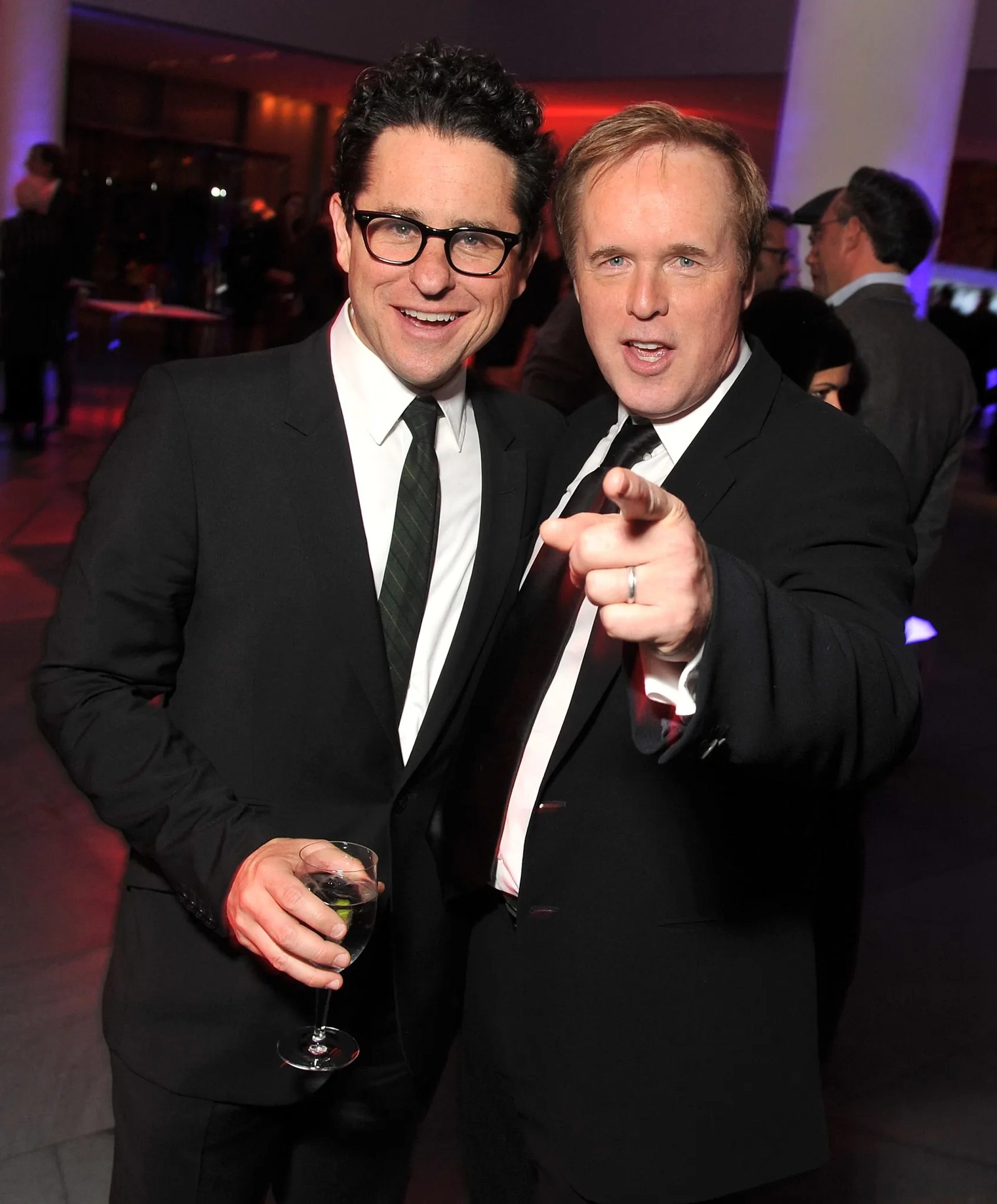 J.J. Abrams and Brad Bird at an event for Mission: Impossible - Ghost Protocol (2011)