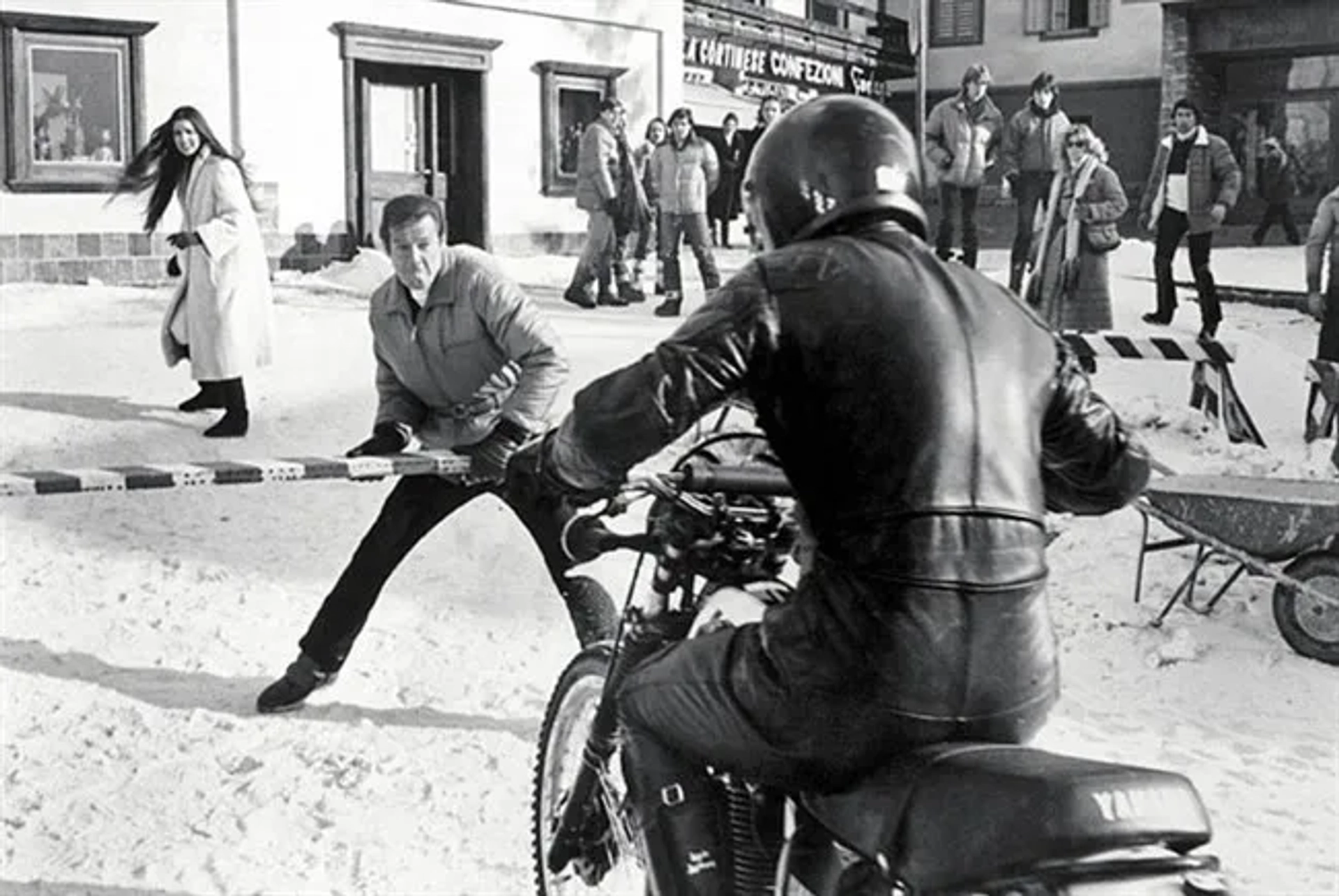 Roger Moore and Carole Bouquet in For Your Eyes Only (1981)