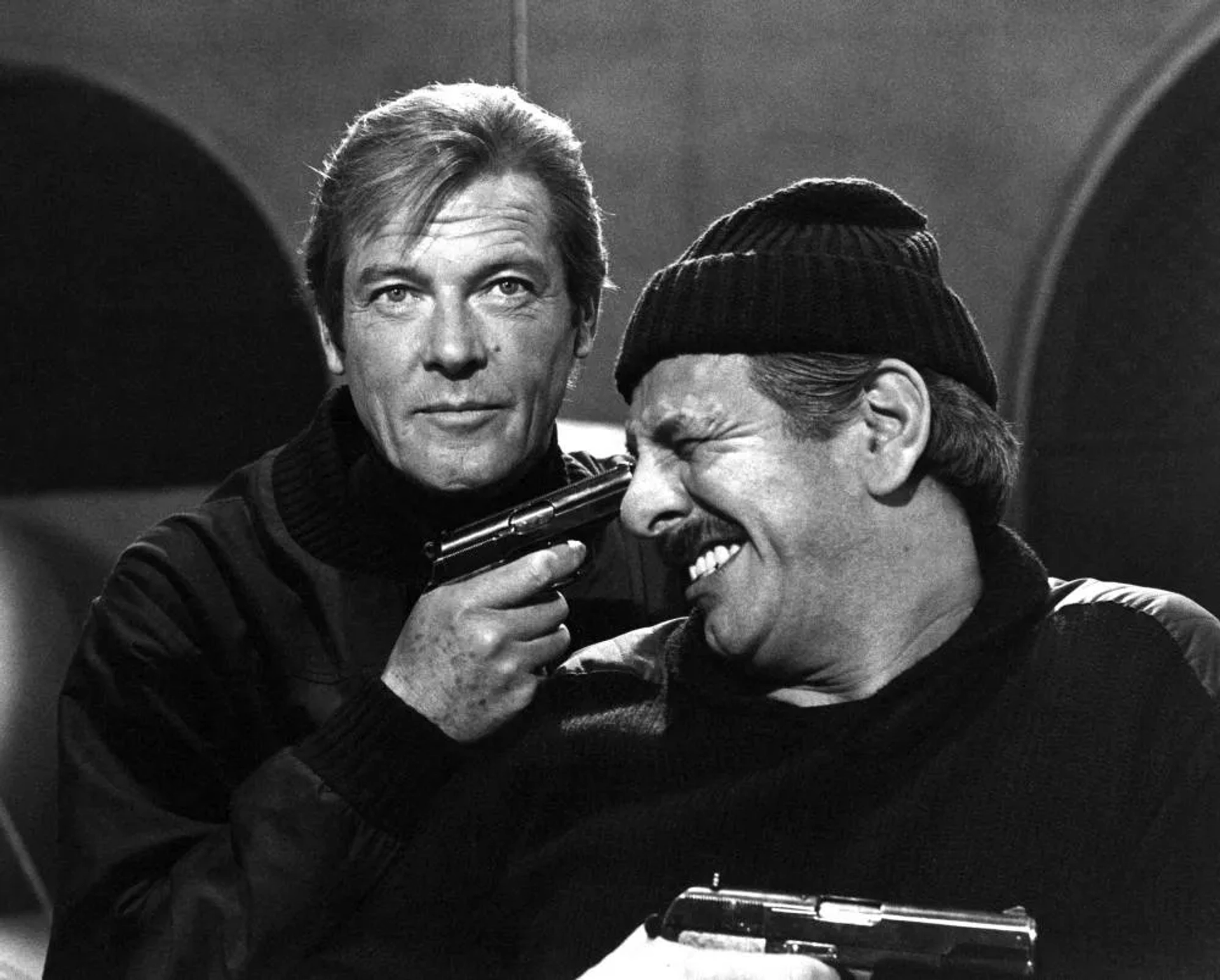 Roger Moore and Topol in For Your Eyes Only (1981)