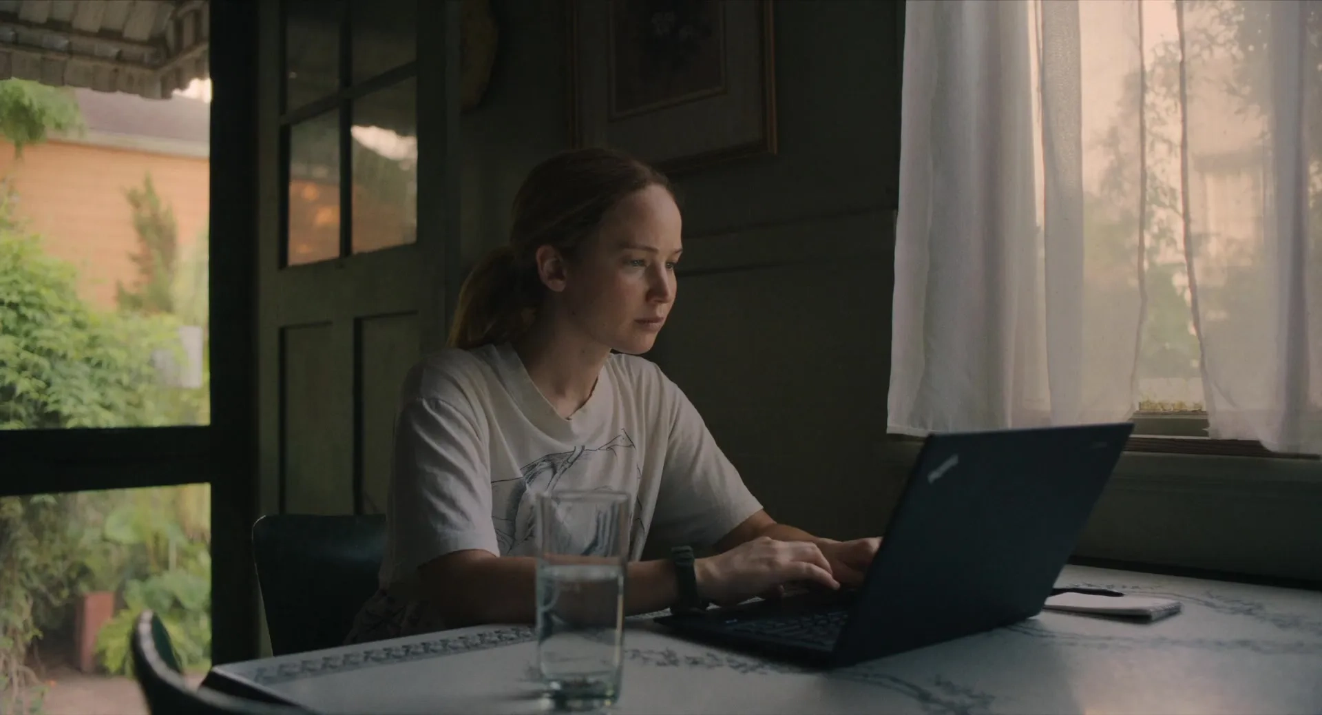 Jennifer Lawrence in Causeway (2022)