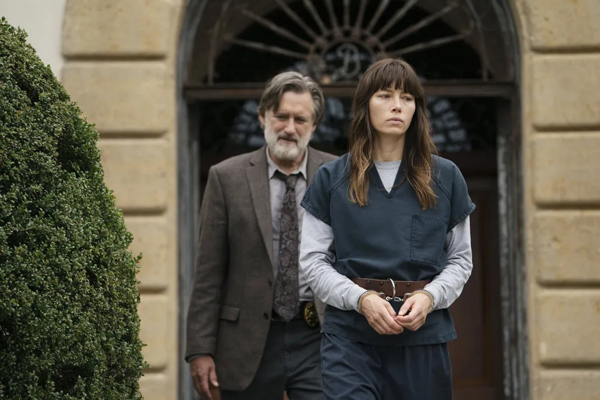 Bill Pullman and Jessica Biel in The Sinner (2017)