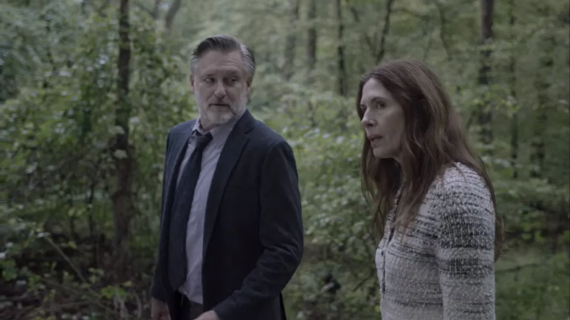 Bill Pullman and Jessica Hecht in The Sinner: Part III (2020)